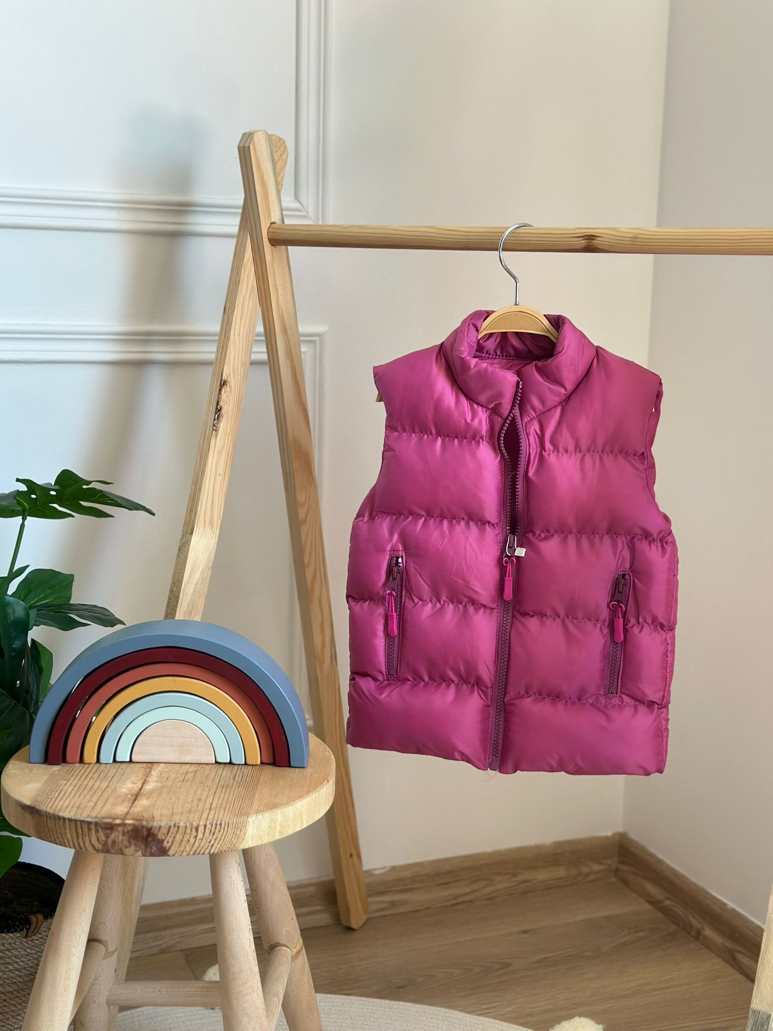 Pembe Şişme Yelek