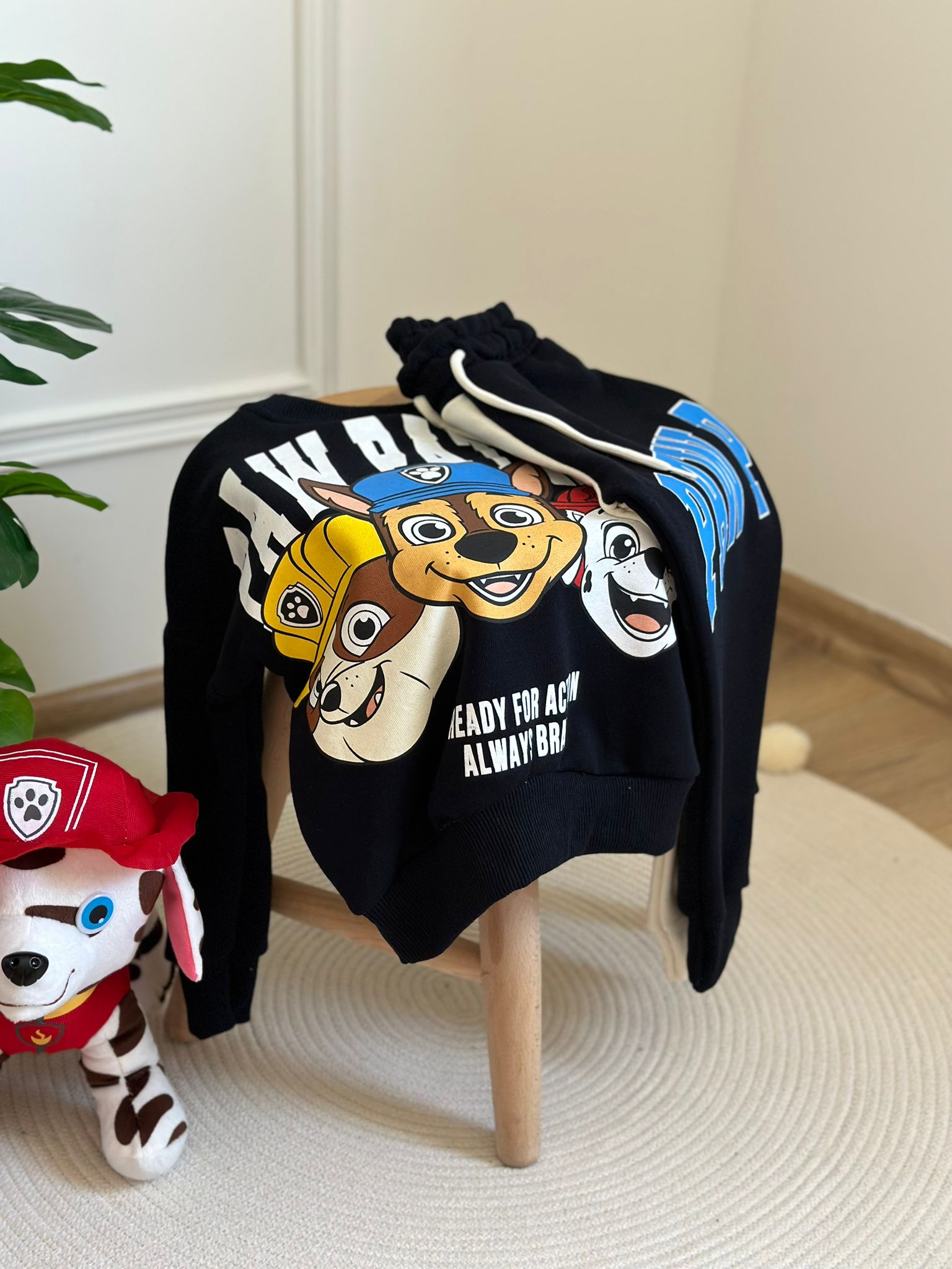Sırt Baskılı Paw Patrol Eşofman Takımı