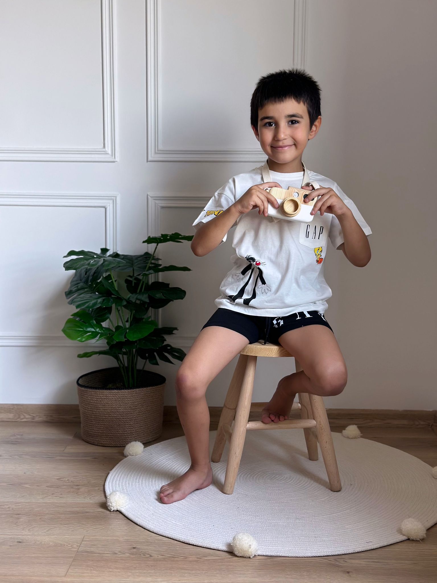 Looney Tunes Gap Baskılı Şortlu Takım