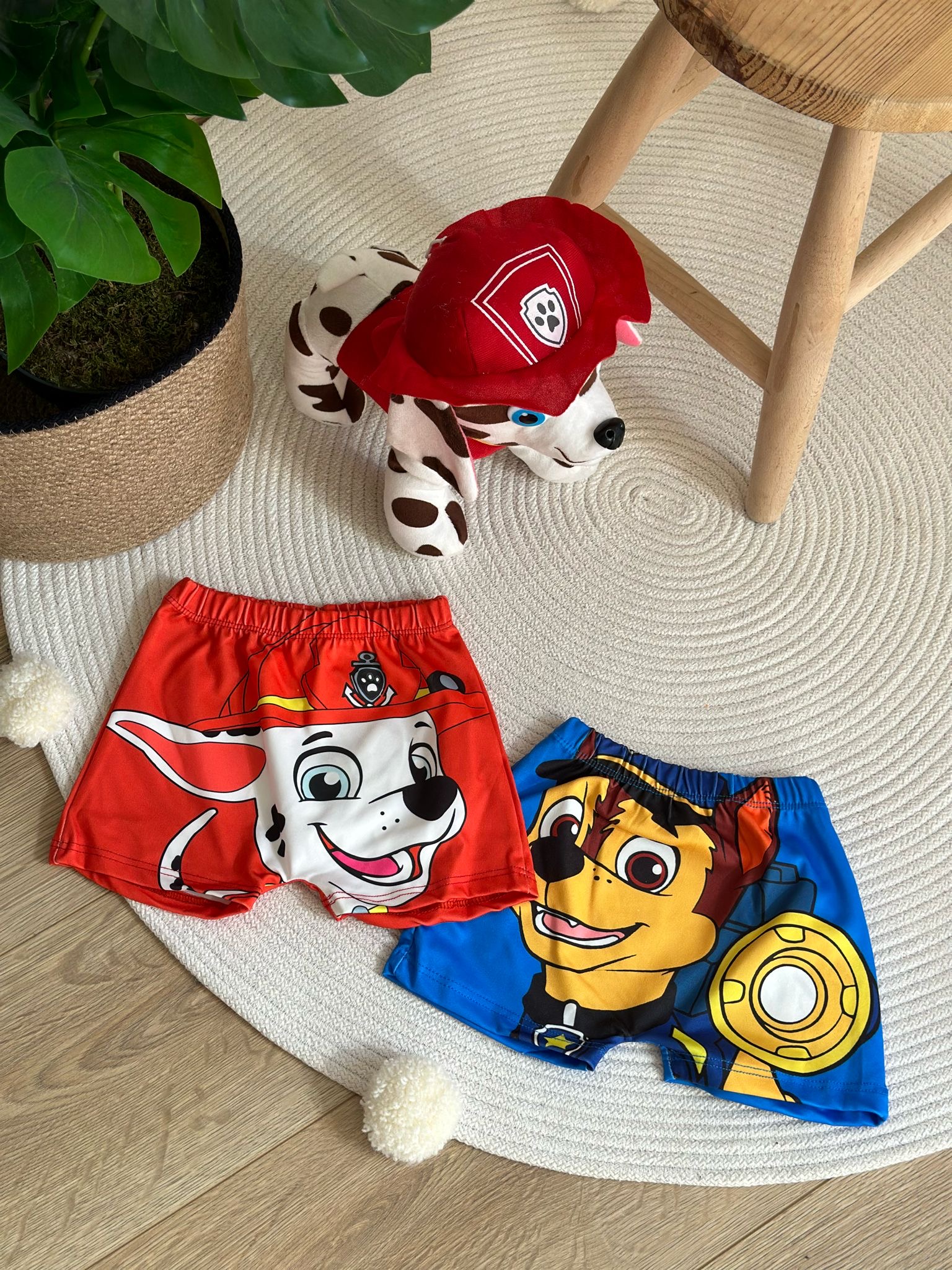 Kırmızı Paw Patrol Deniz Şortu