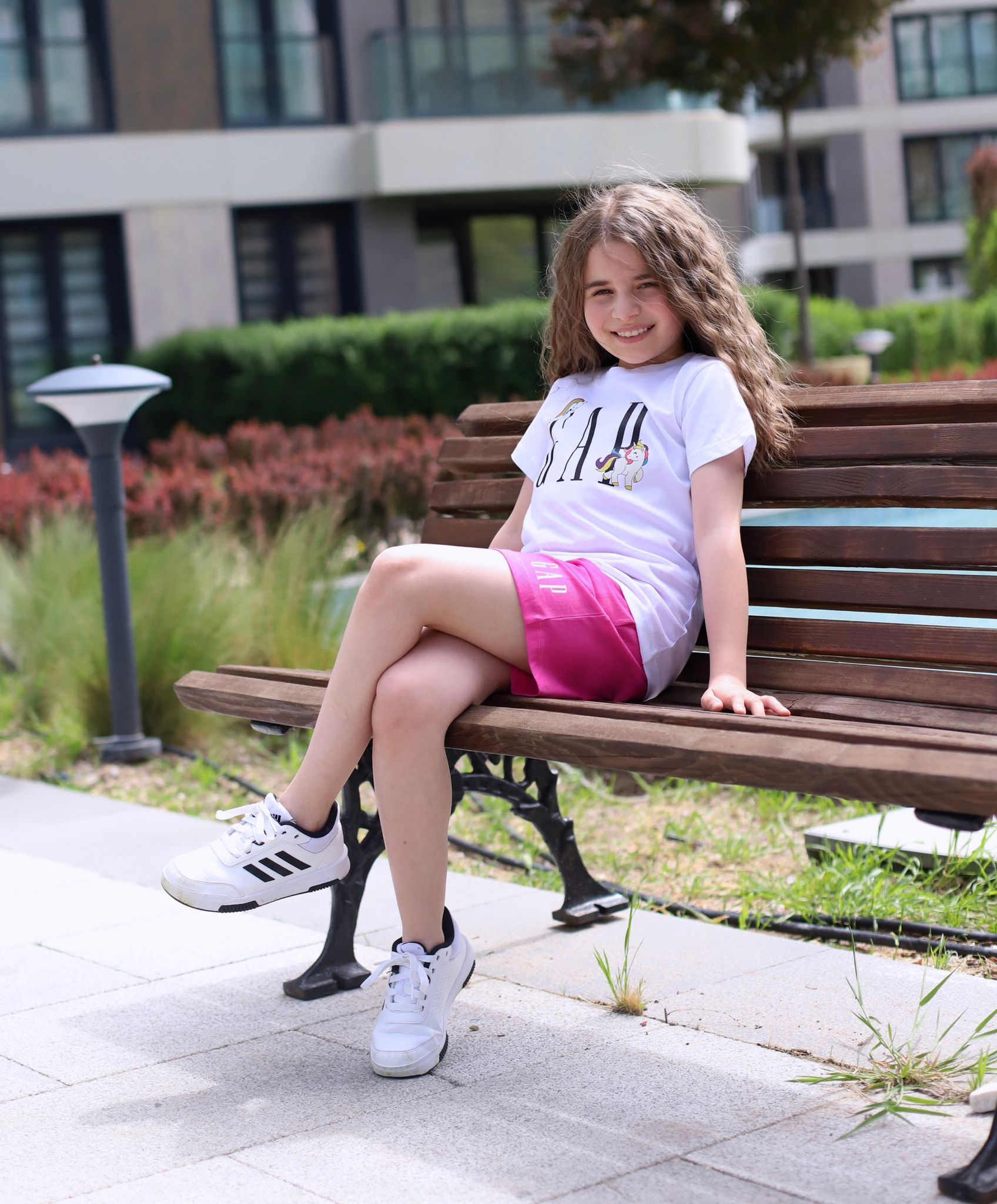 Beyaz Gap My Little Pony Baskılı Şortlu Takım
