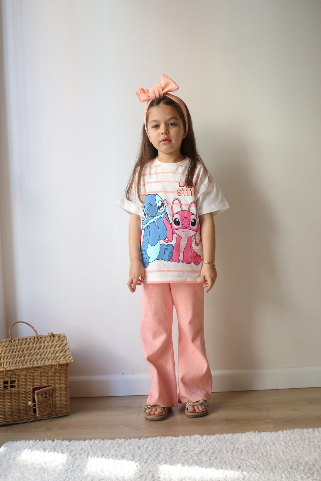 Pembe Lilo ve Stitch Eşofman Takımı