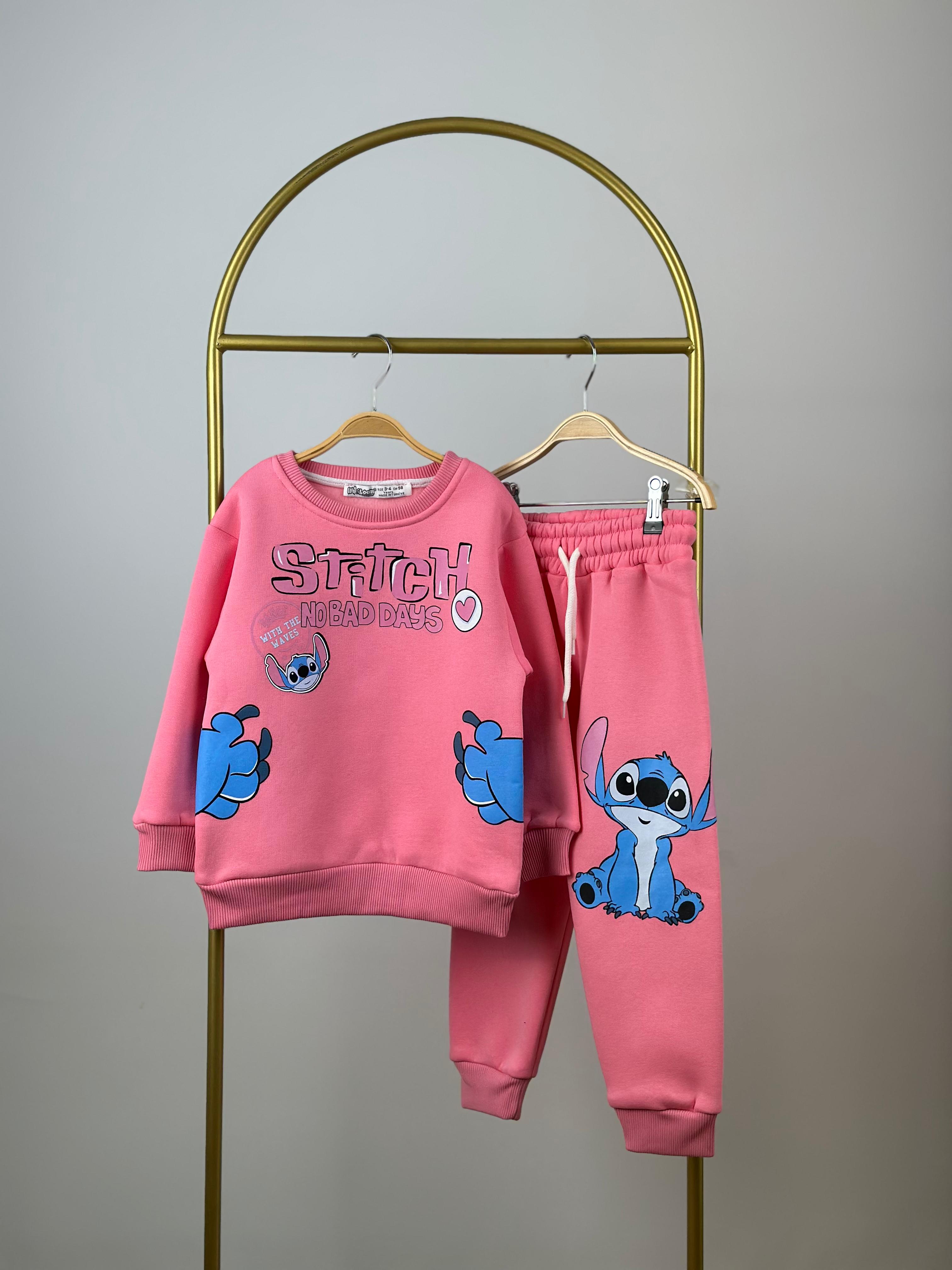 Stitch Baskılı Eşofman Takımı