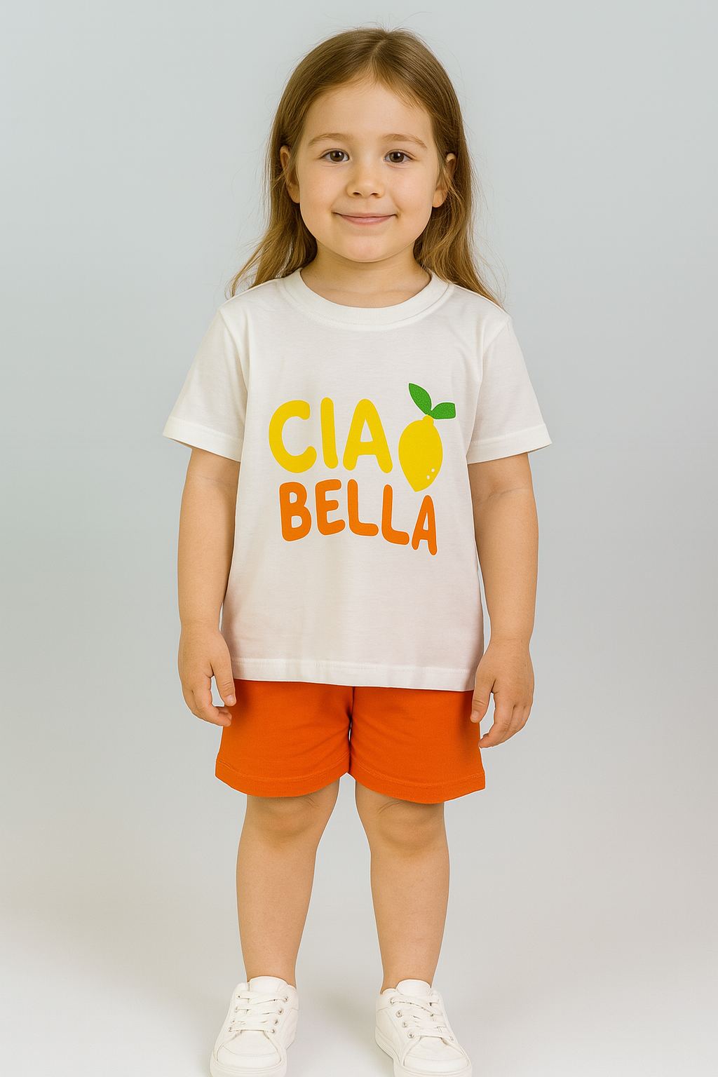 Cıa Bella Baskılı Şortlu Takım
