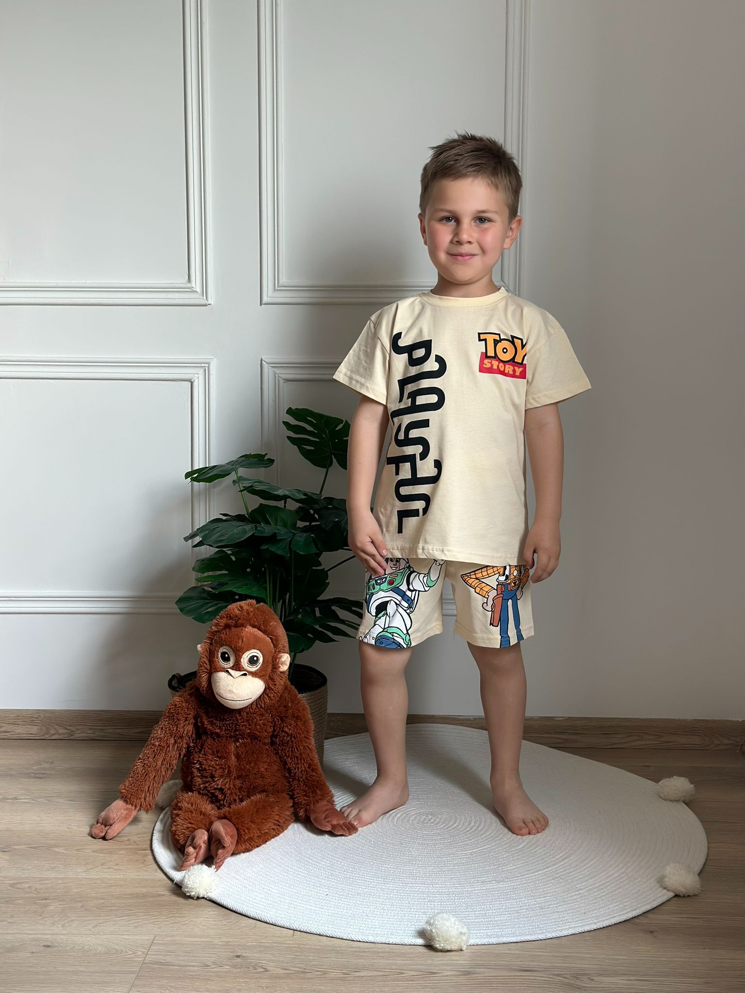 Toy Story Playfun Sırt Baskılı Şortlu Takım