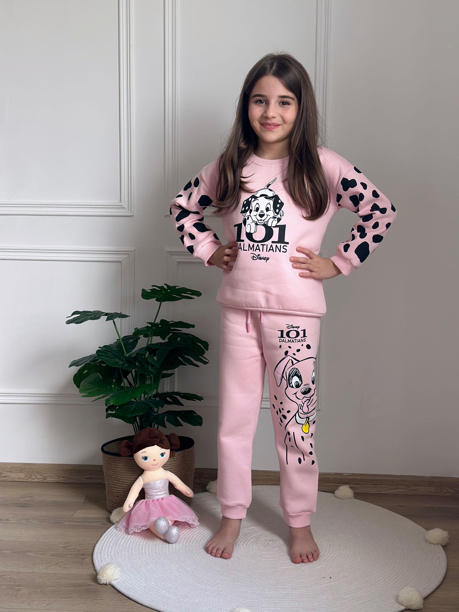 Pembe Dalmaçyalı Eşofman Takımı