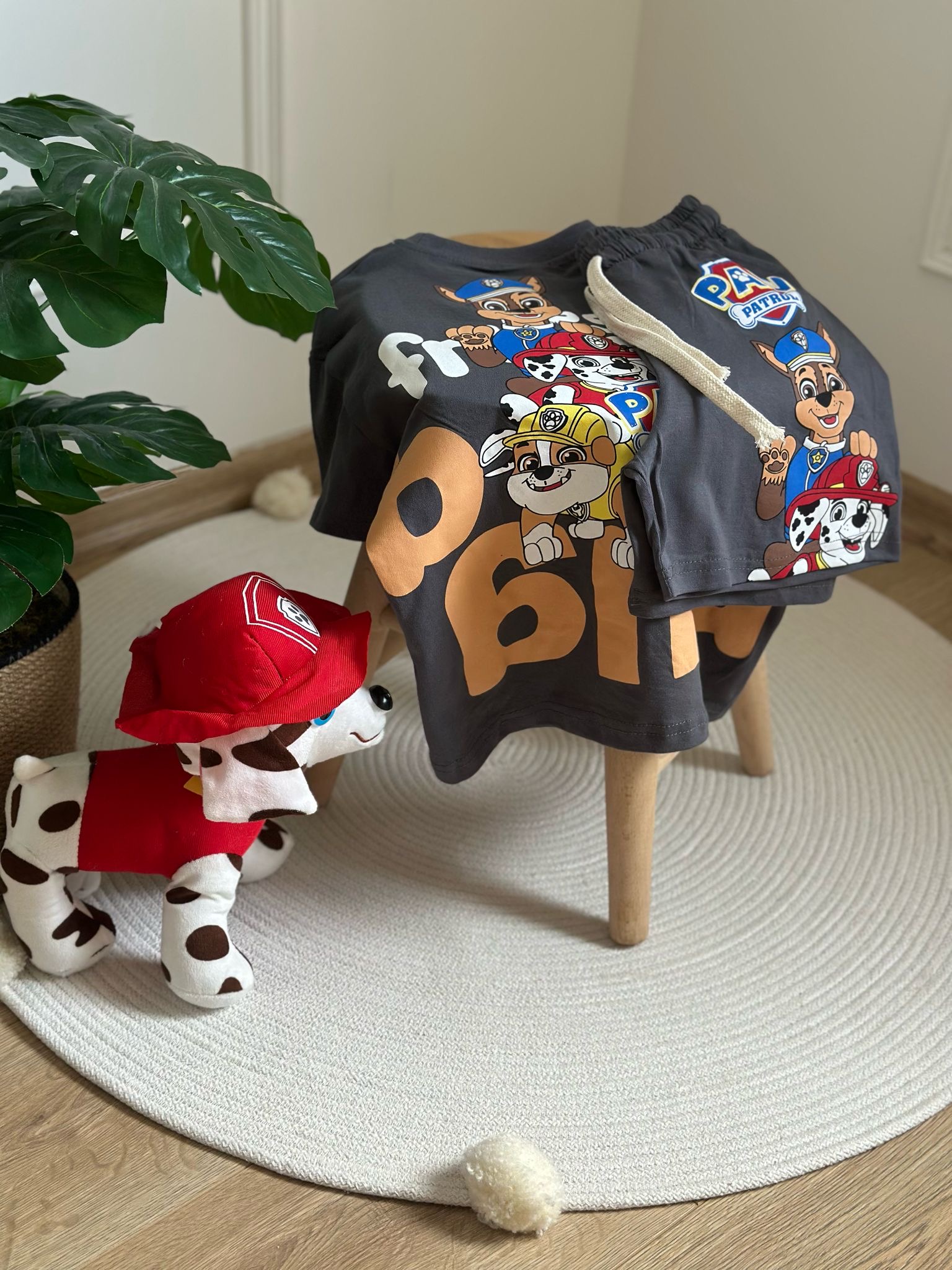 Füme Paw Patrol Team Şortlu takım