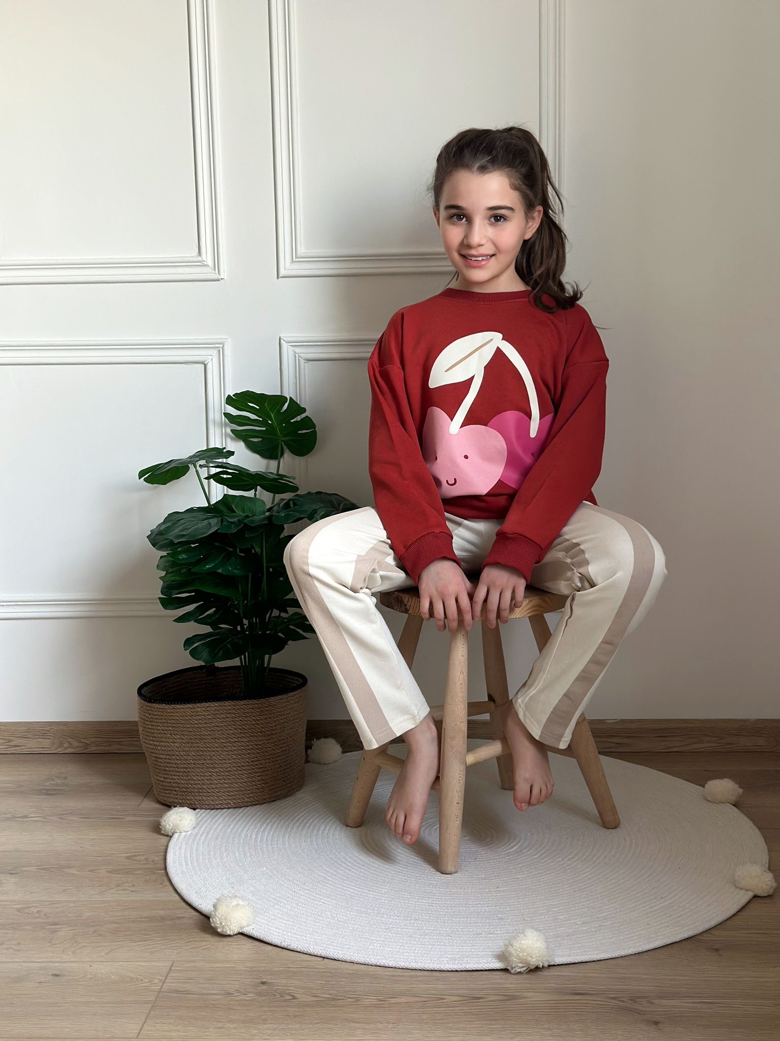 Love Cherry Kırmızı Eşofman Takımı