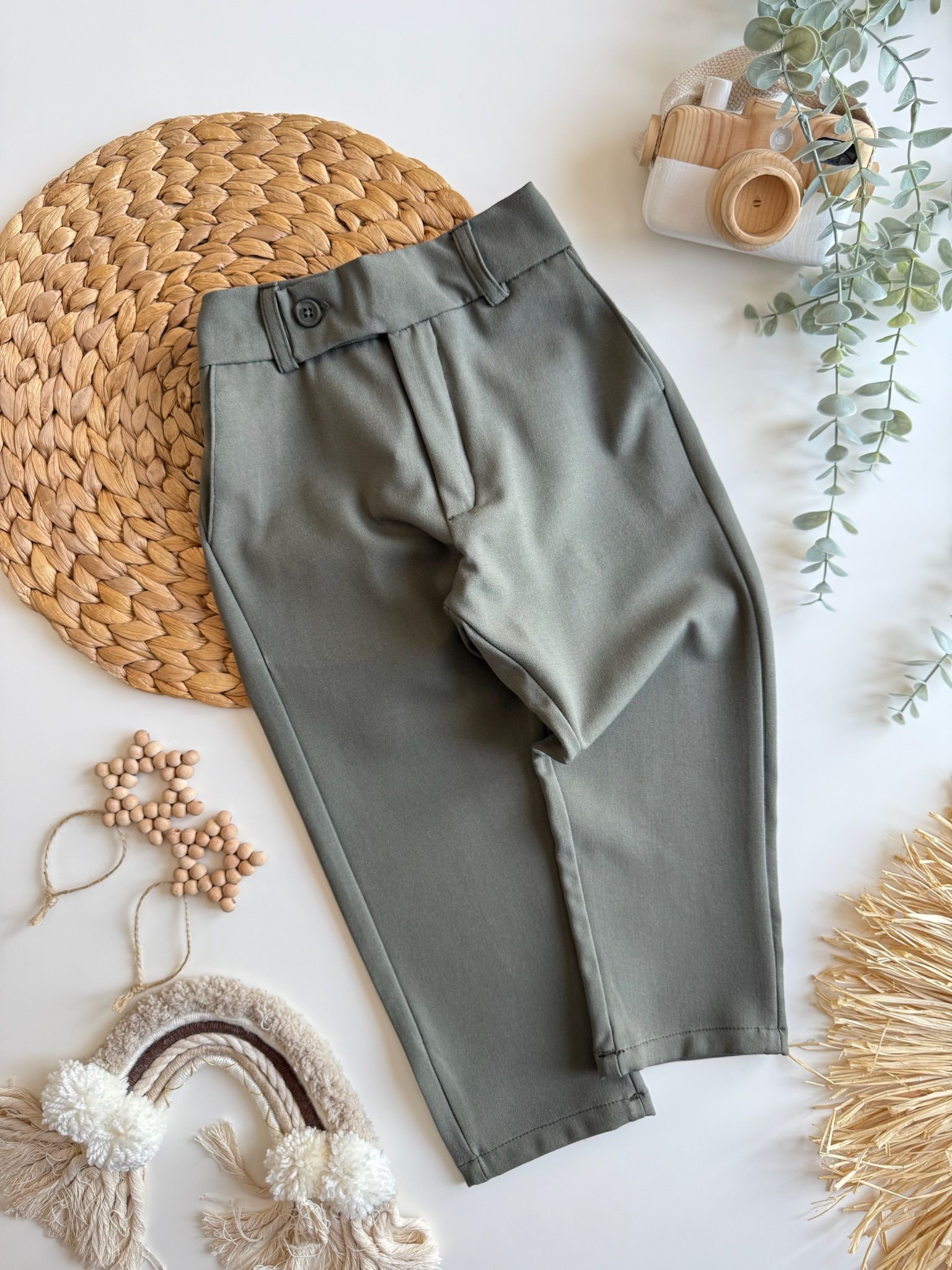 Haki Jogger Pantolon