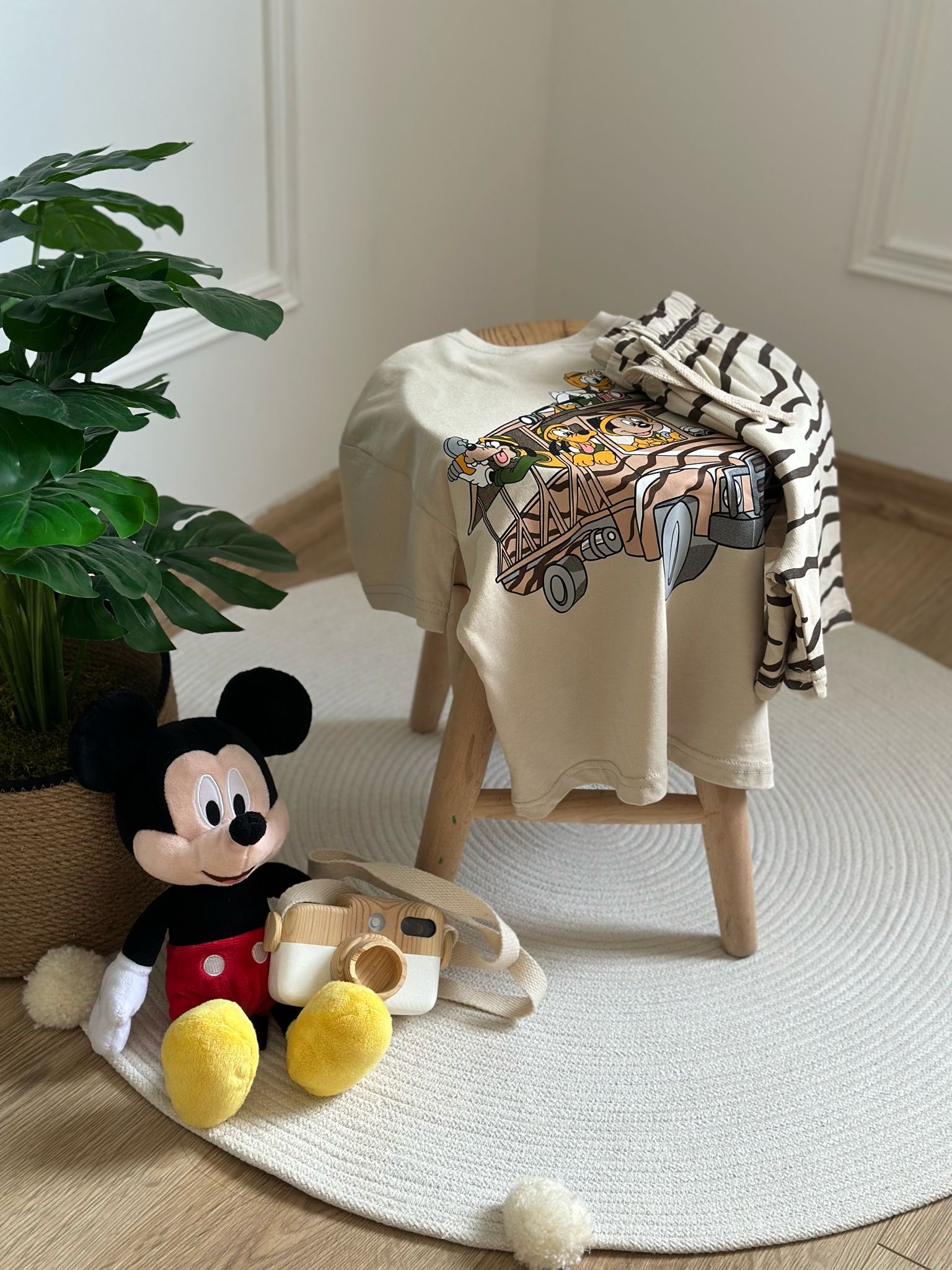 Disney Safari Şortlu Takım