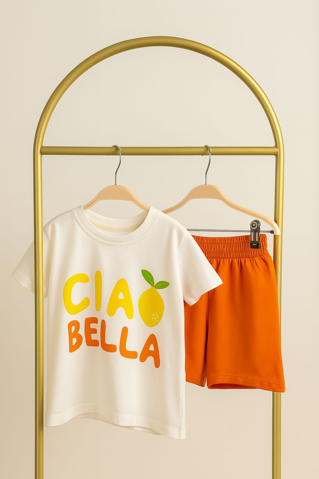 Cıa Bella Baskılı Şortlu Takım