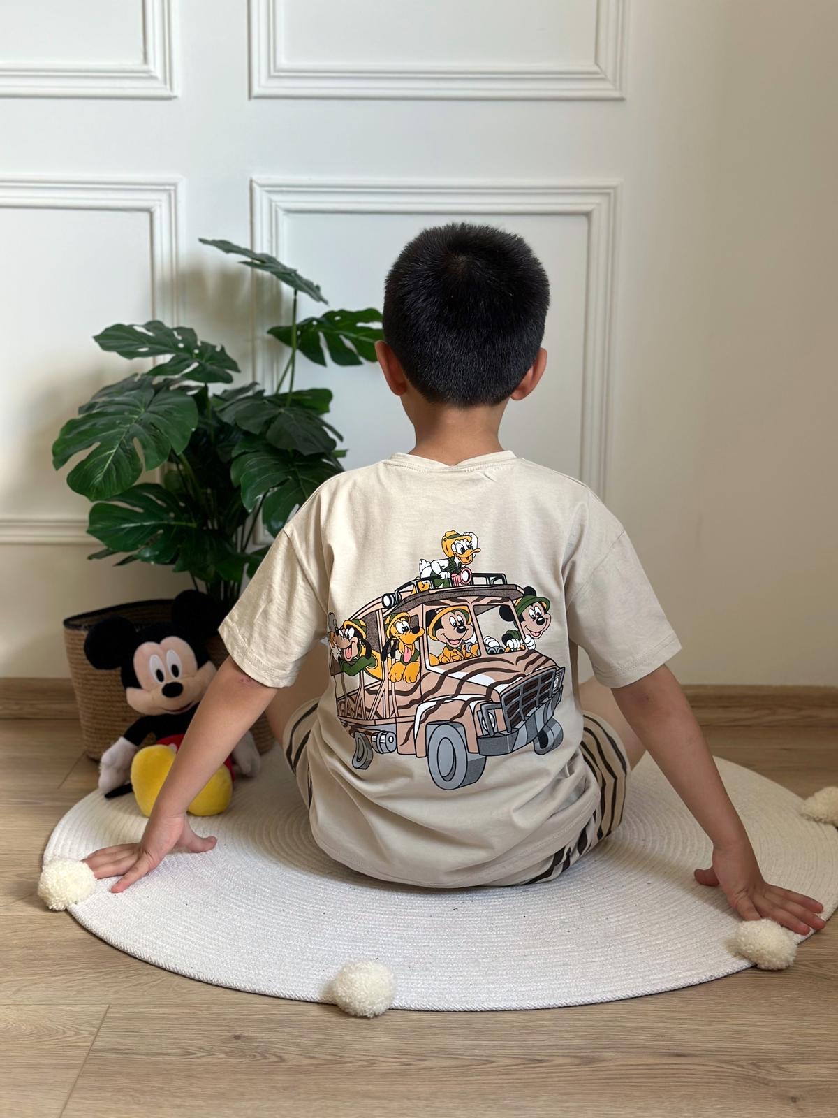 Disney Safari Şortlu Takım