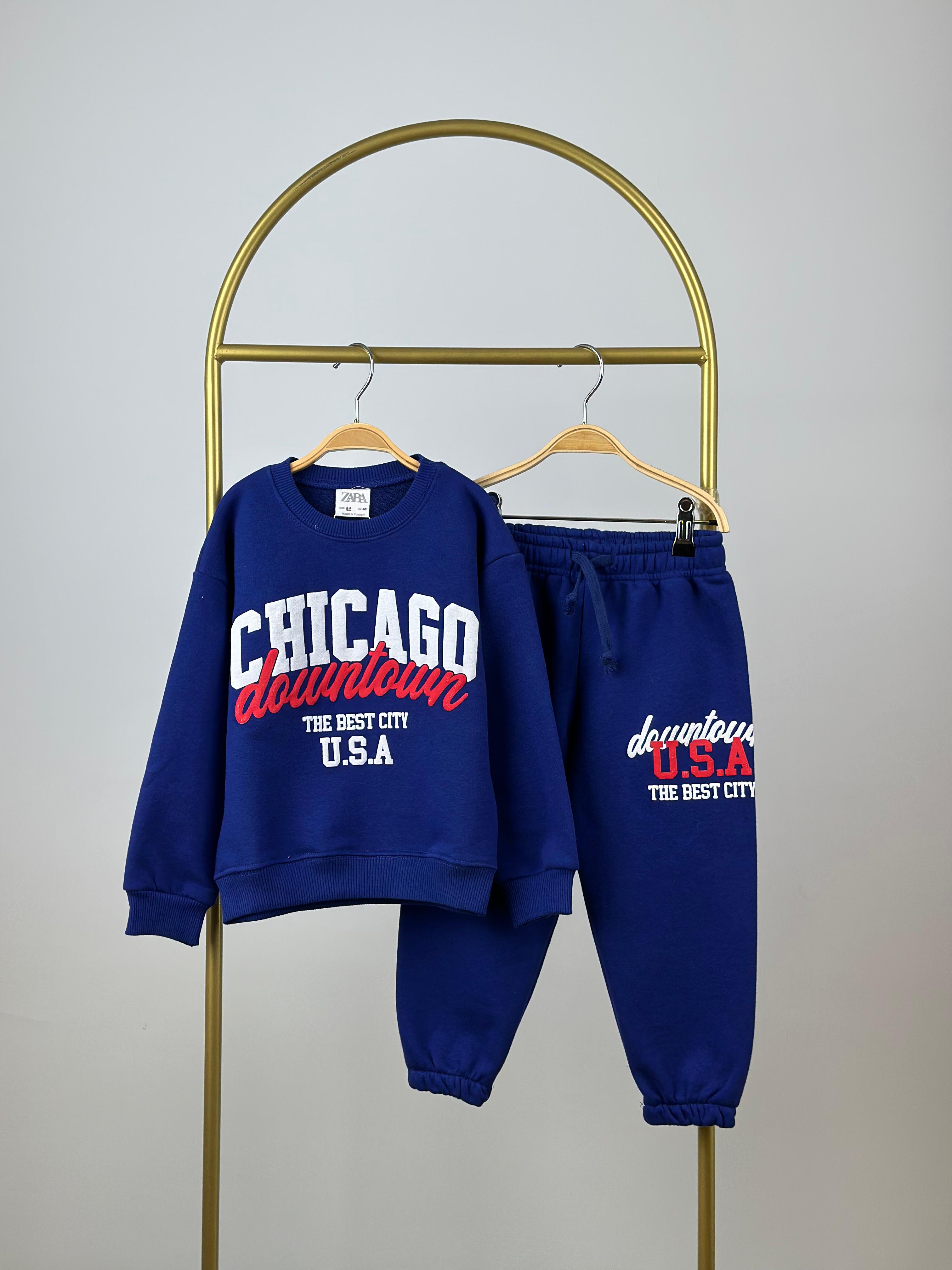 Chicago Baskılı Eşofman Takımı