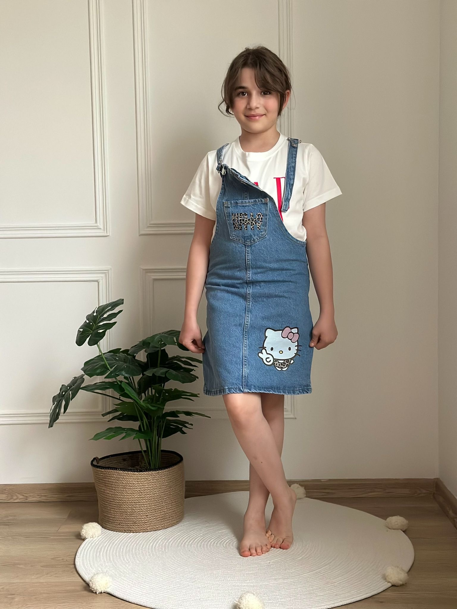 Leoparlı Hello Kitty Jile