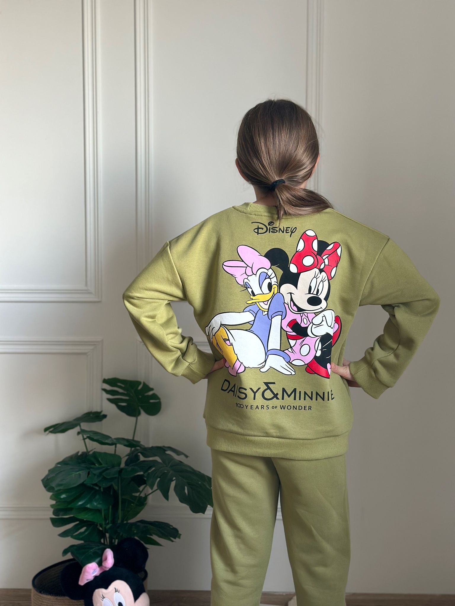 Daisy and Minnie Haki Eşofman Takımı