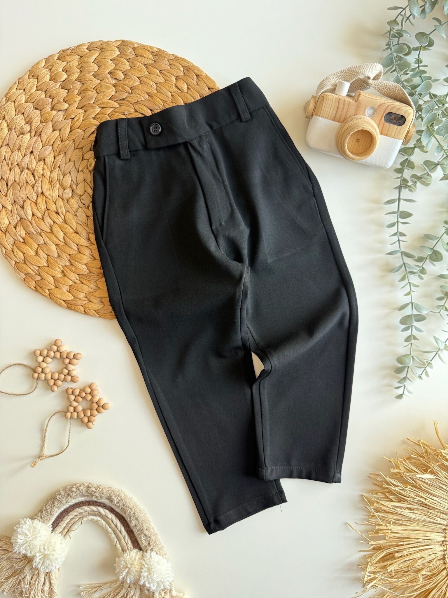 Siyah Jogger Pantolon