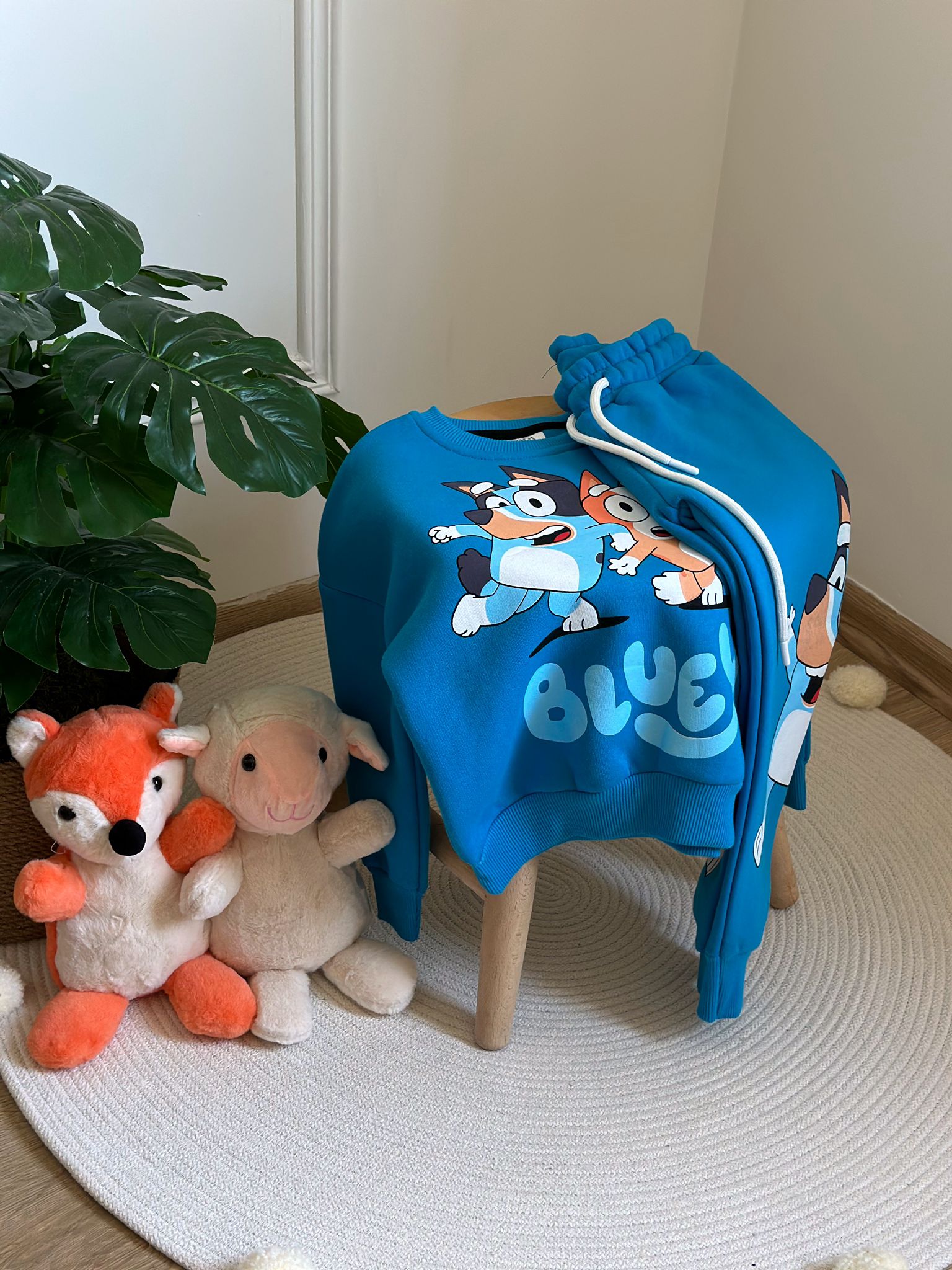 Mavi Bluey Eşofman Takımı