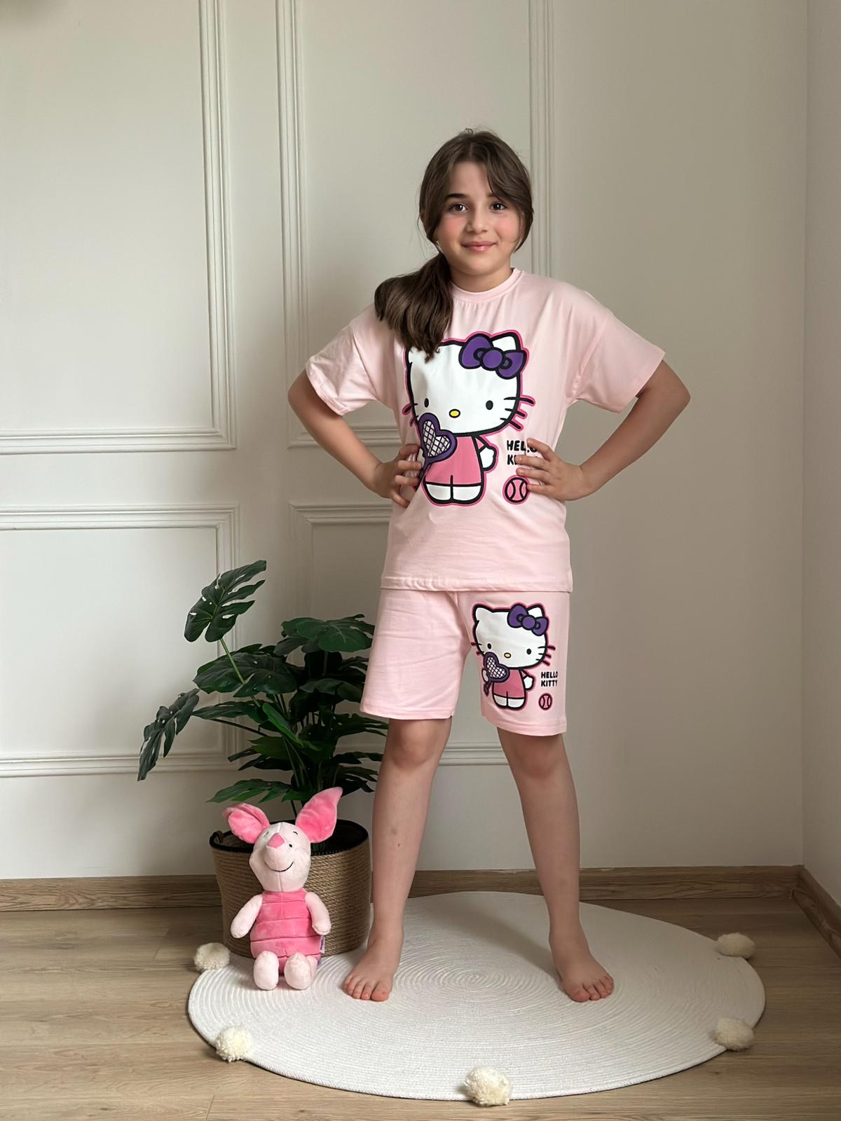 Tenisci Hello Kitty Şortlu Takım