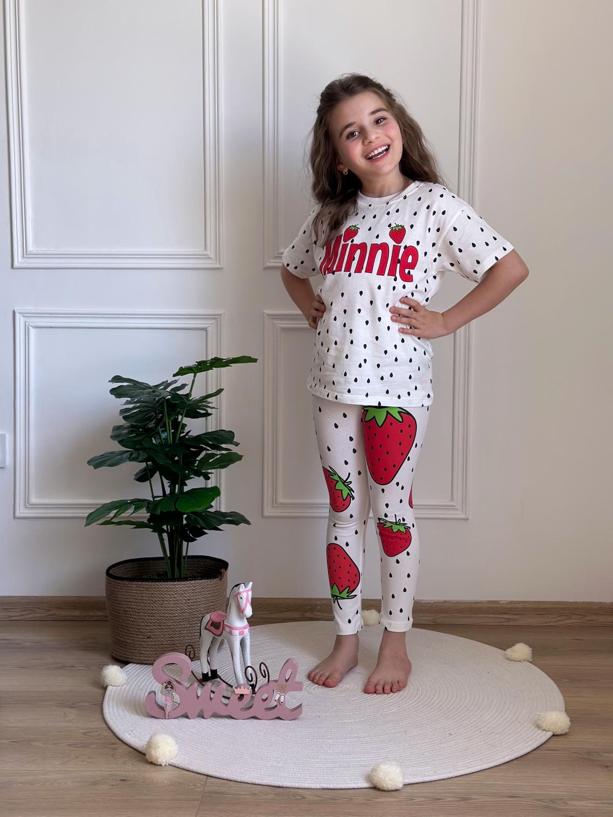Minnie Mouse Uzun Taytlı Takım