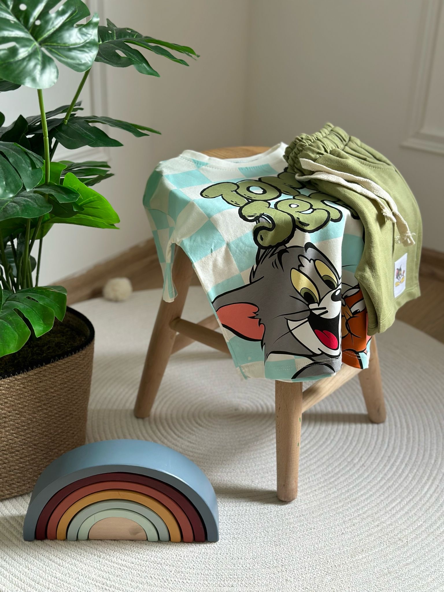 Tom ve Jerry Şortlu Takım