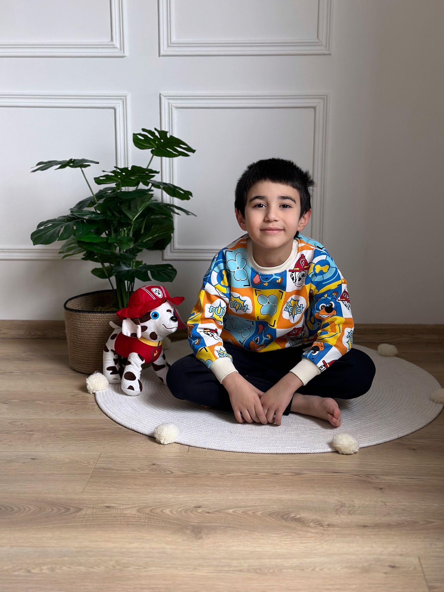 Kareli Paw Patrol Eşofman Takımı