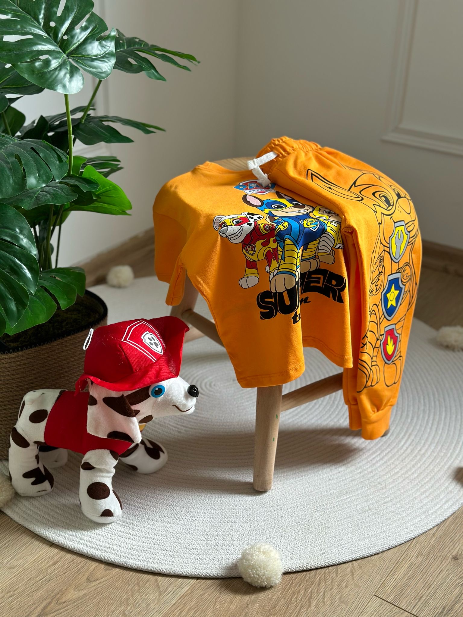 Turuncu Süper Paw Patrol Eşofman Takımı