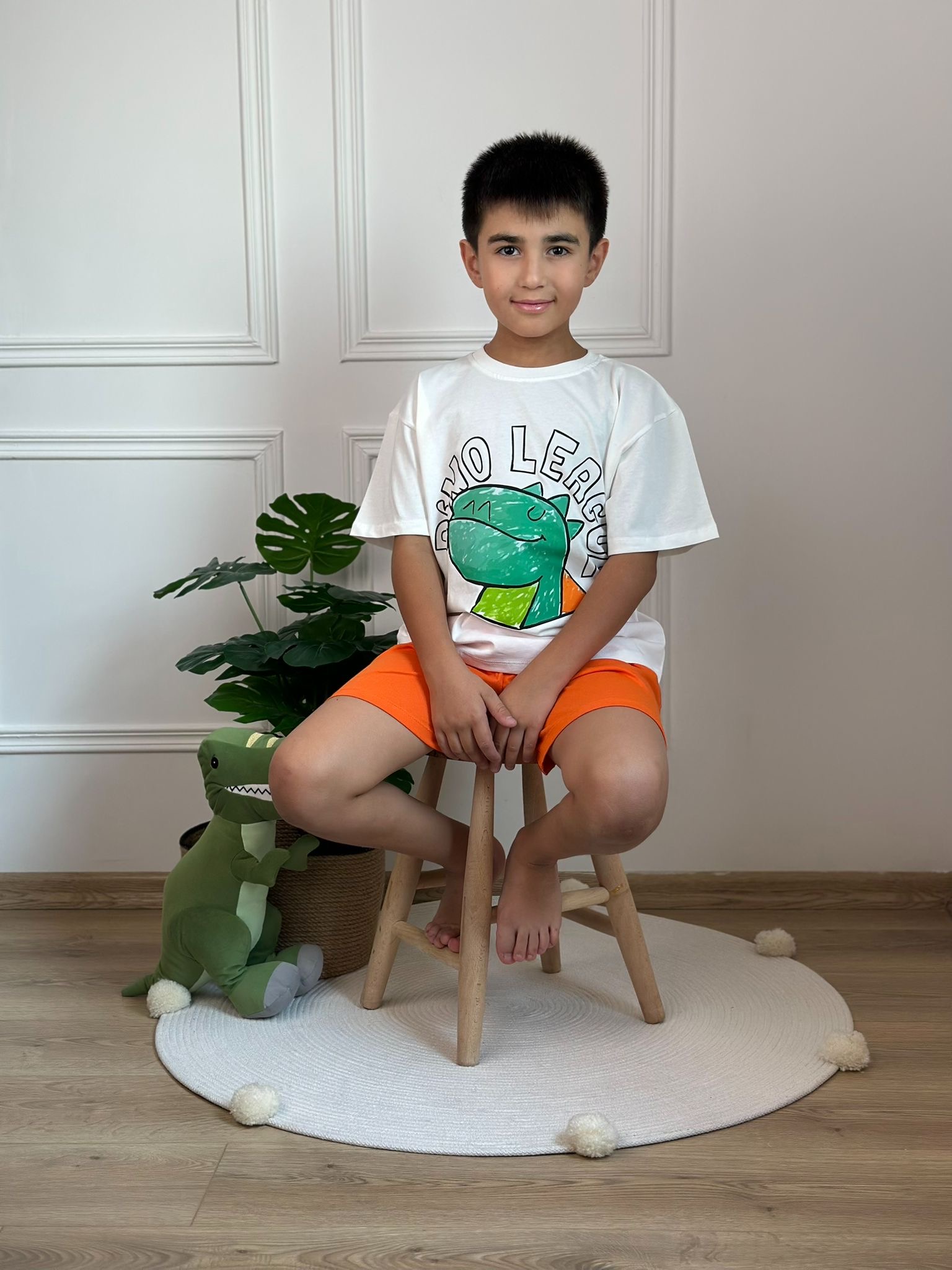 Dino League Detaylı Şortlu Takım