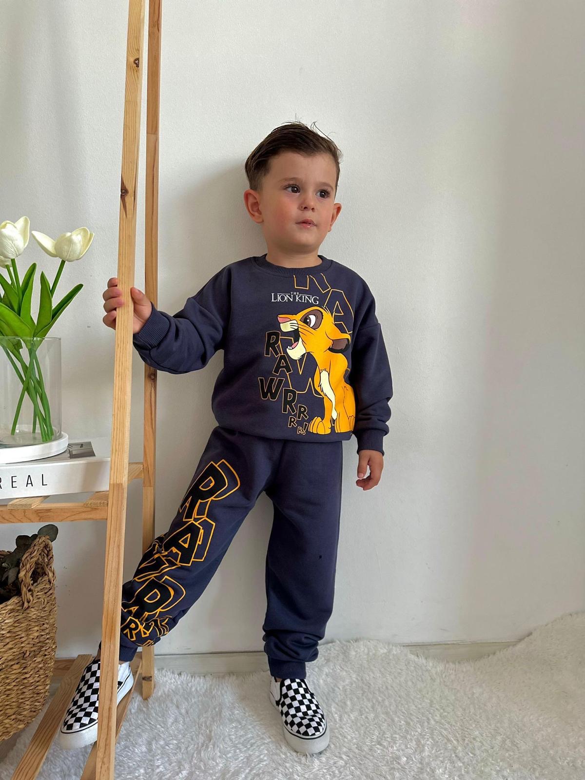 Lion King Füme Eşofman Takımı