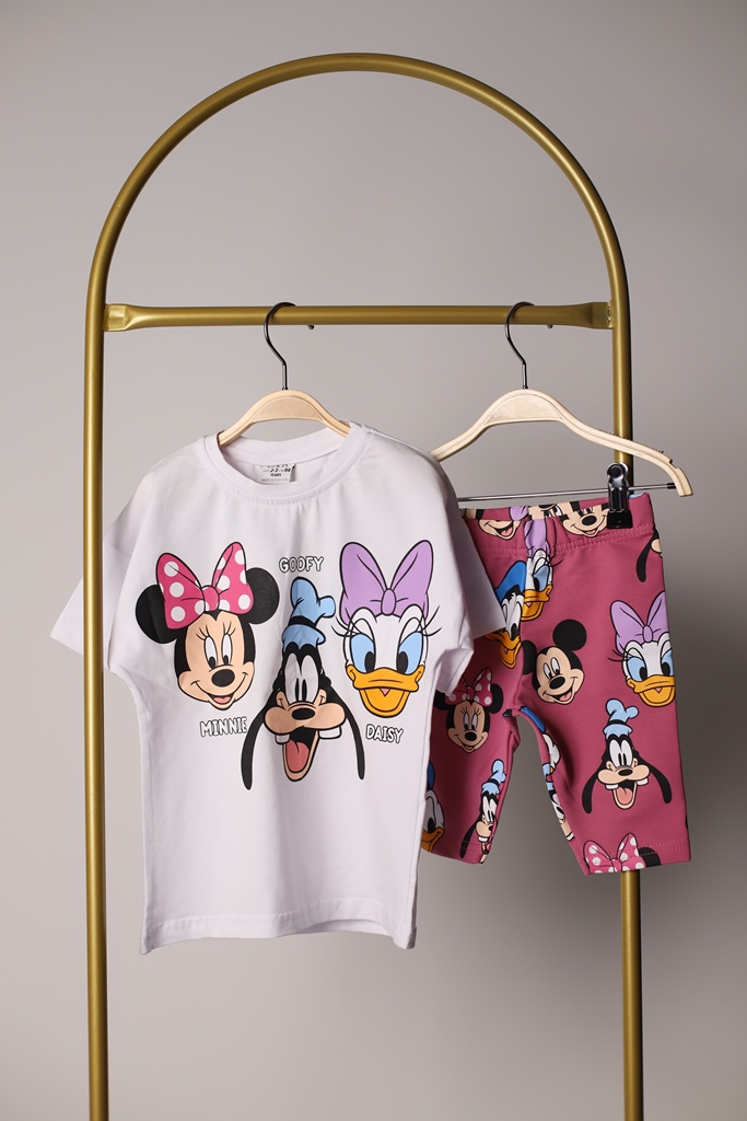 Minnie Daisy Ve Goofy Taytlı Takım