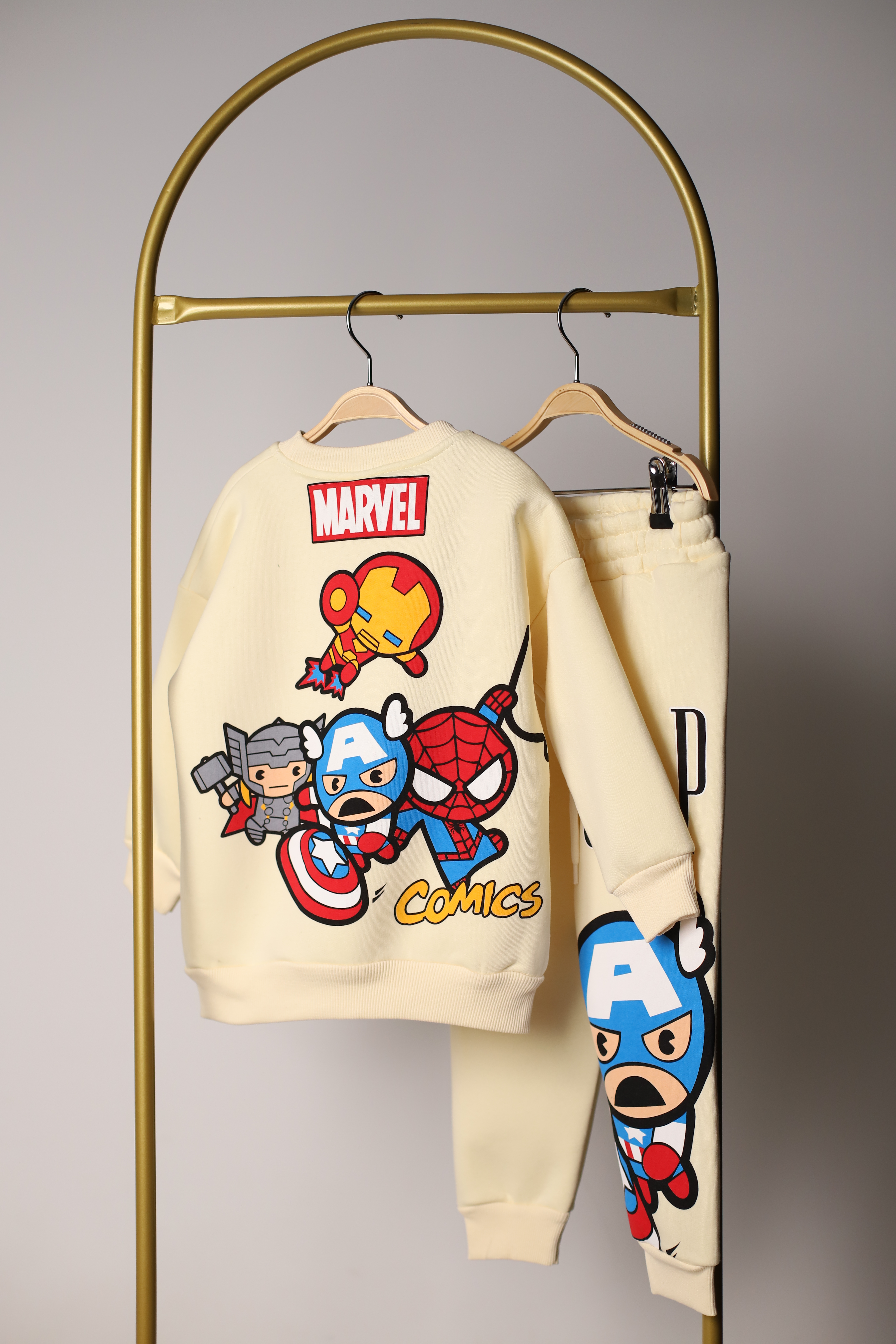 Marvel Comics Sırt Baskılı Eşofman Takımı