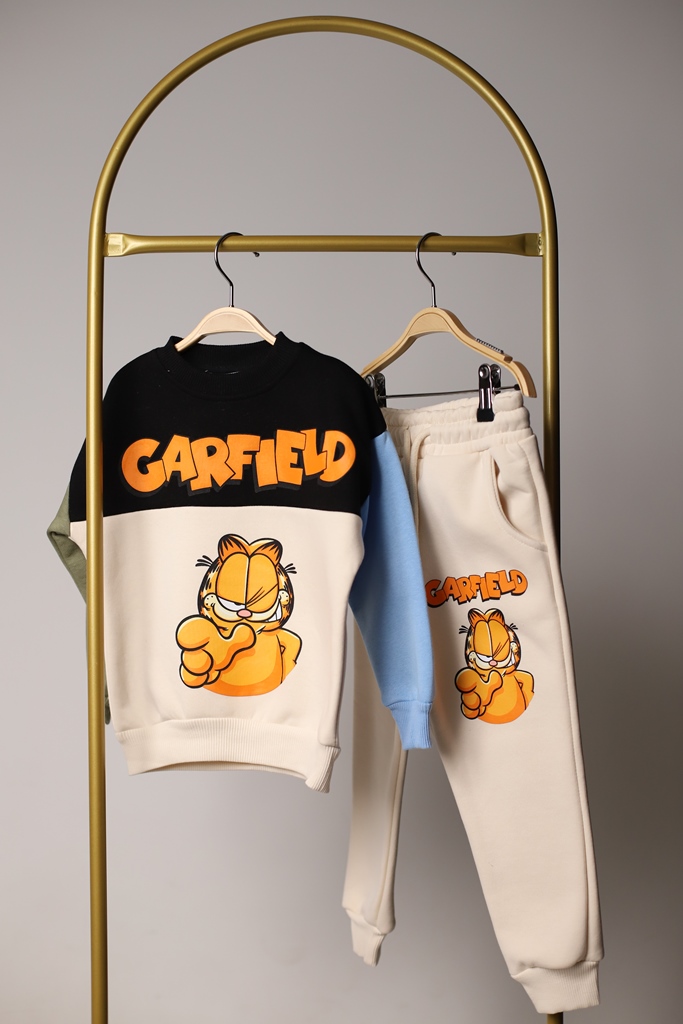 Renkli Garfield Eşofman Takımı
