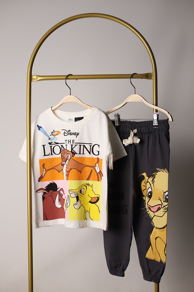 Beyaz The Lion King Eşofman Takımı