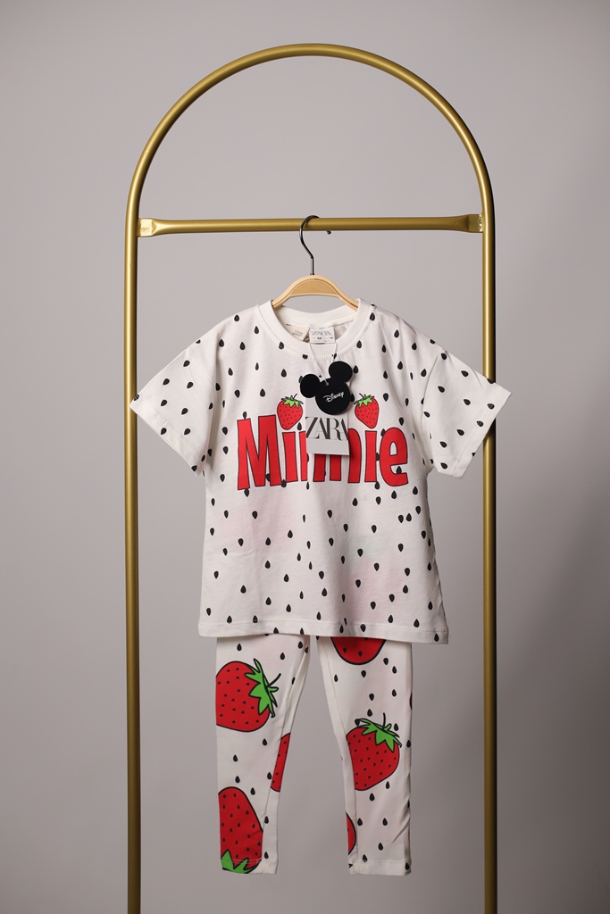 Minnie Mouse Uzun Taytlı Takım
