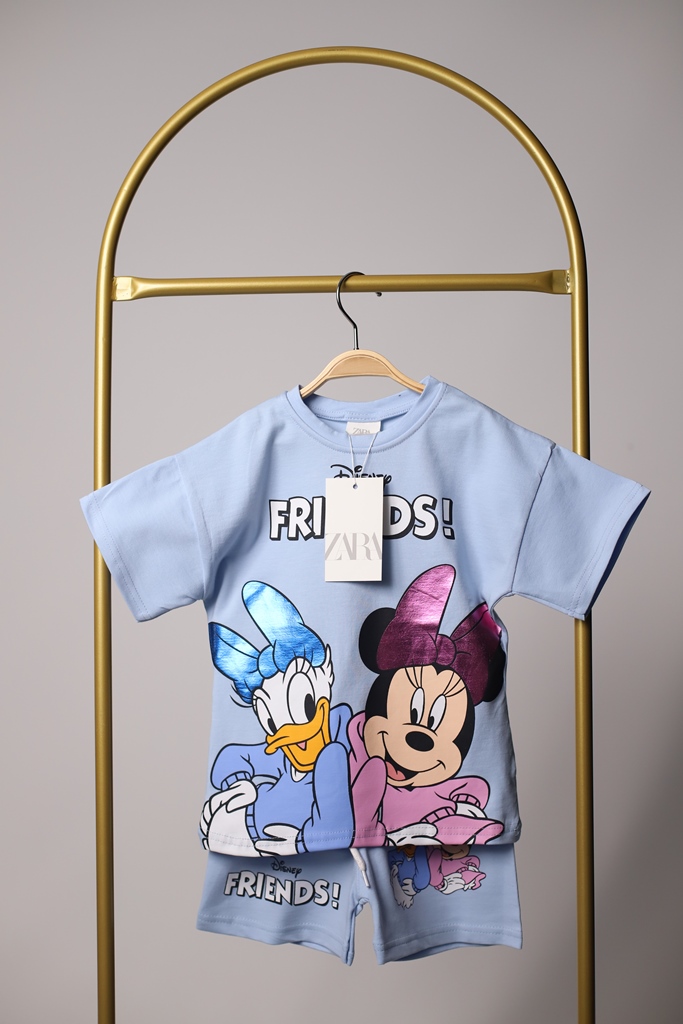 Disney Friends Şortlu Takım