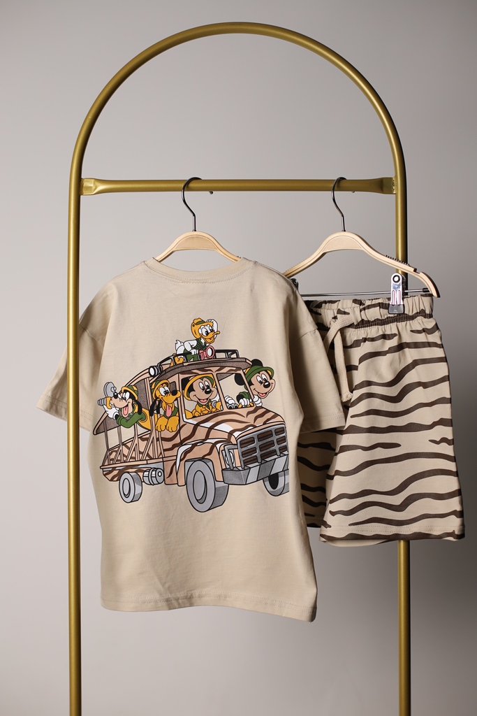 Disney Safari Şortlu Takım