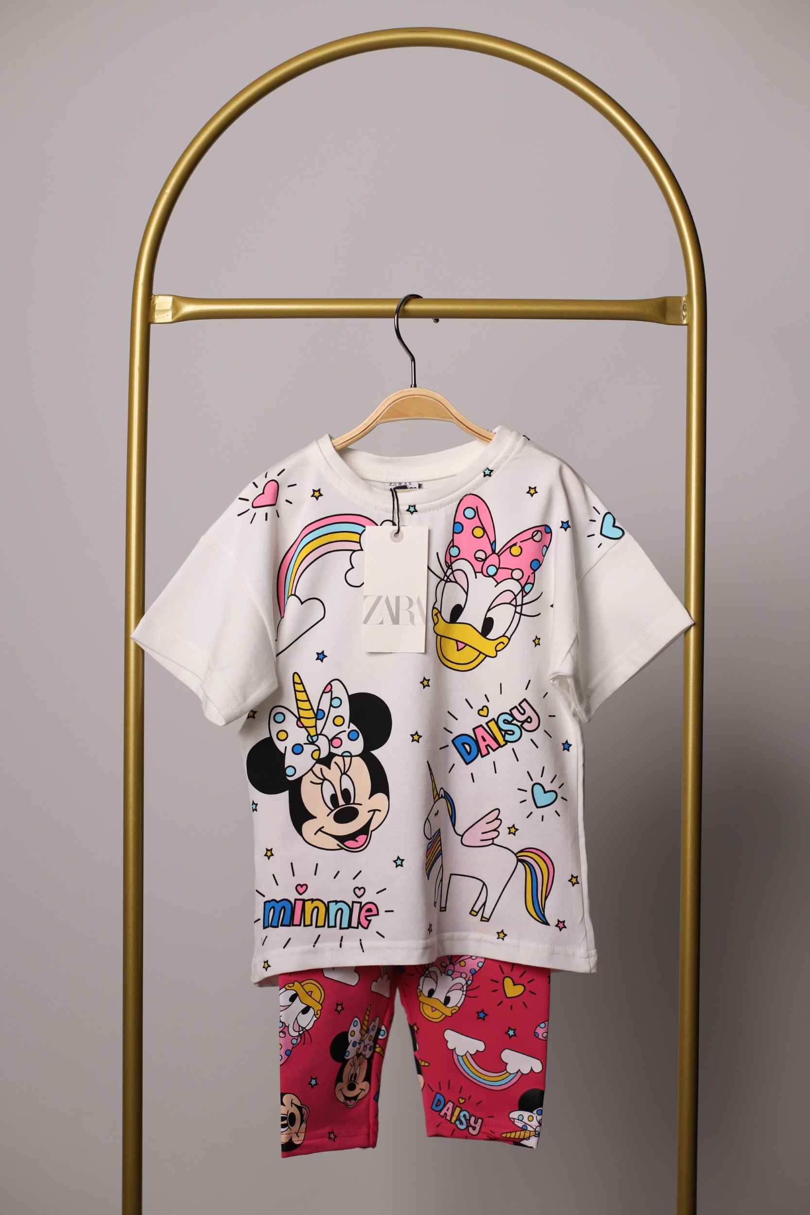 Disney Pembe Taytlı Takım