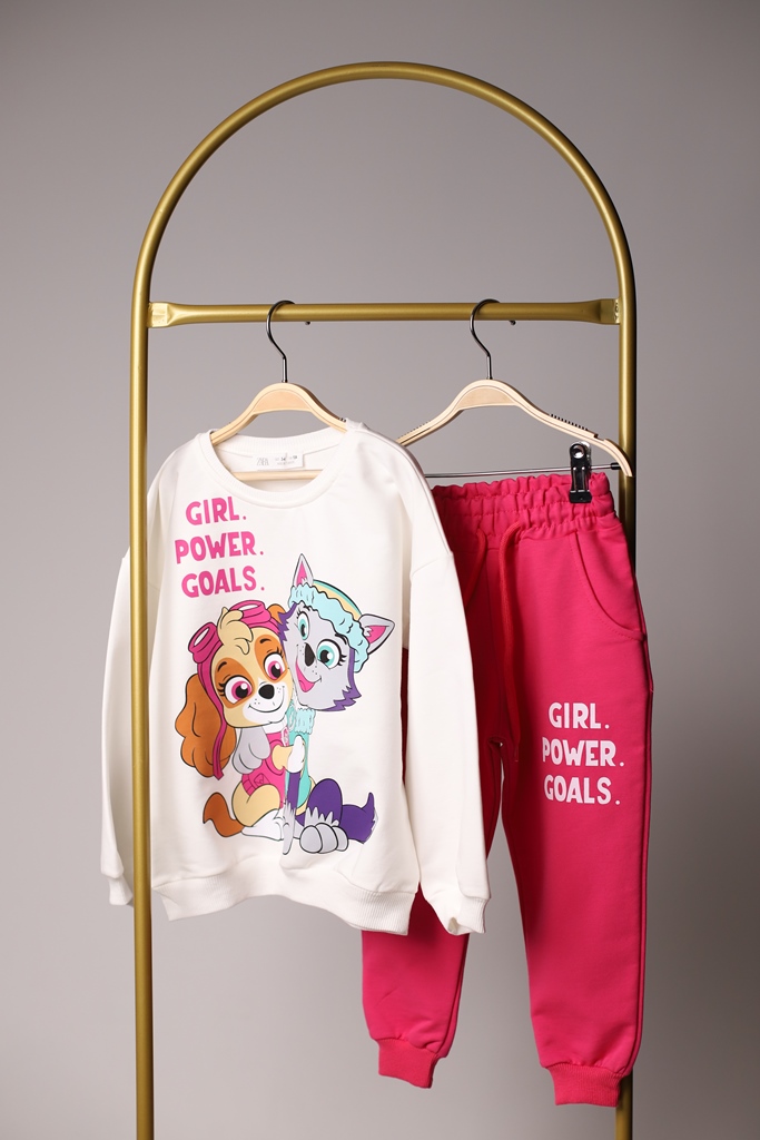 Girls Power Goals Sırt Bakılı Eşofman Takımı