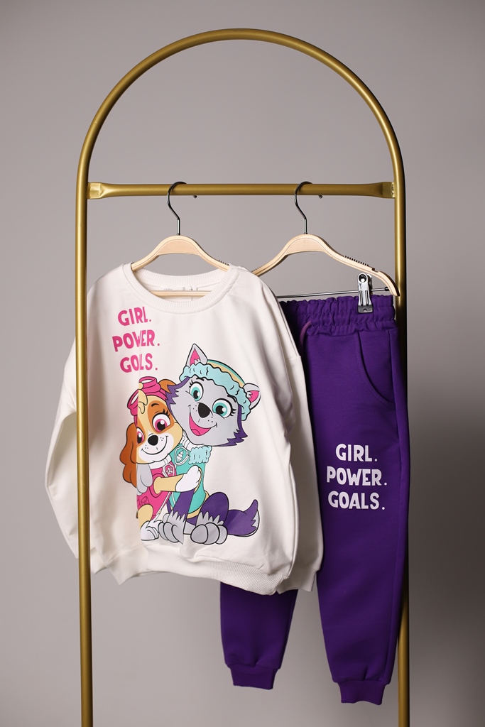 Girls Power Goals Mor Eşofman Takımı