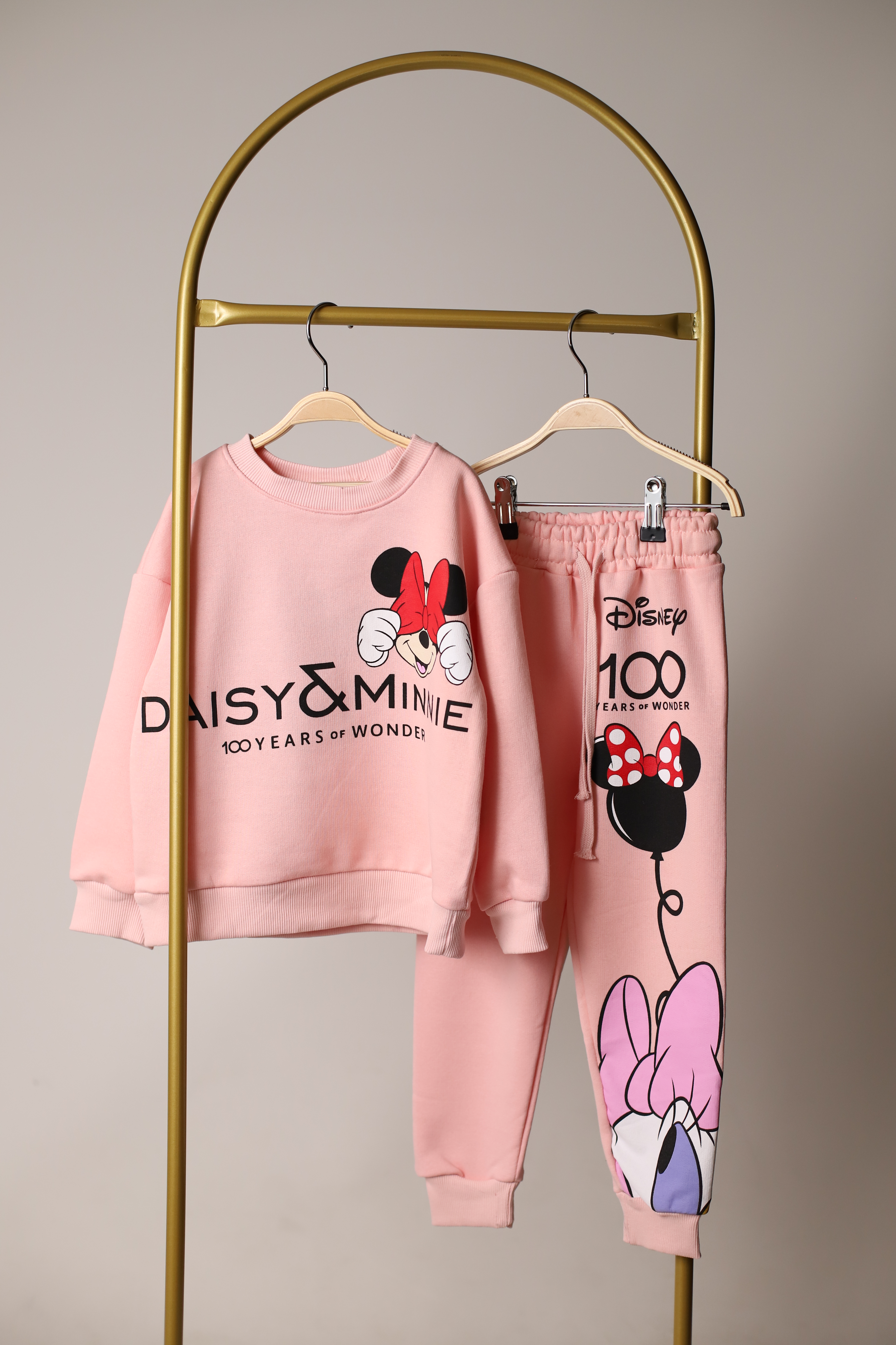 Daisy and Minnie Pembe Eşofman Takımı