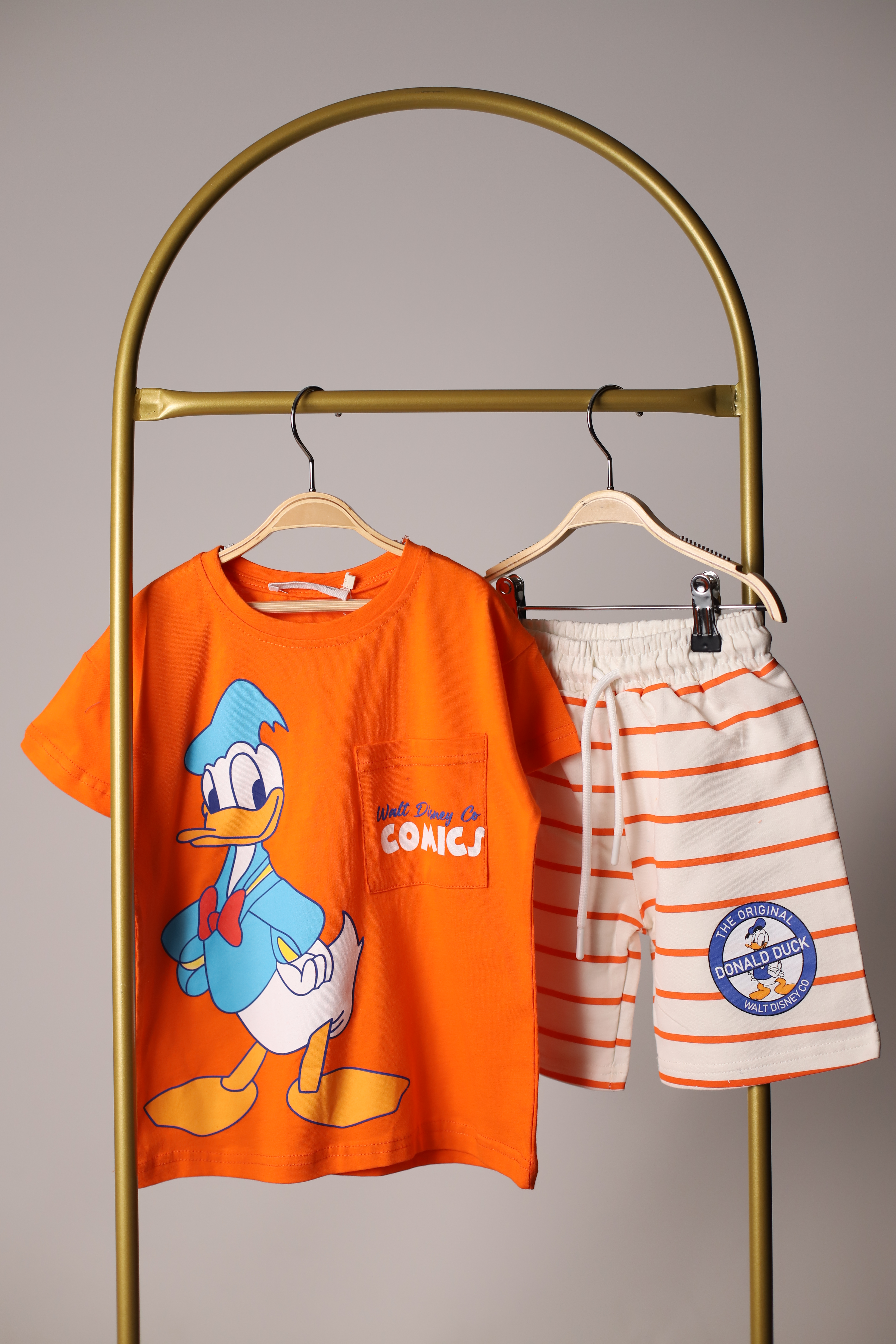 Walt Disney Turuncu Şortlu Takım