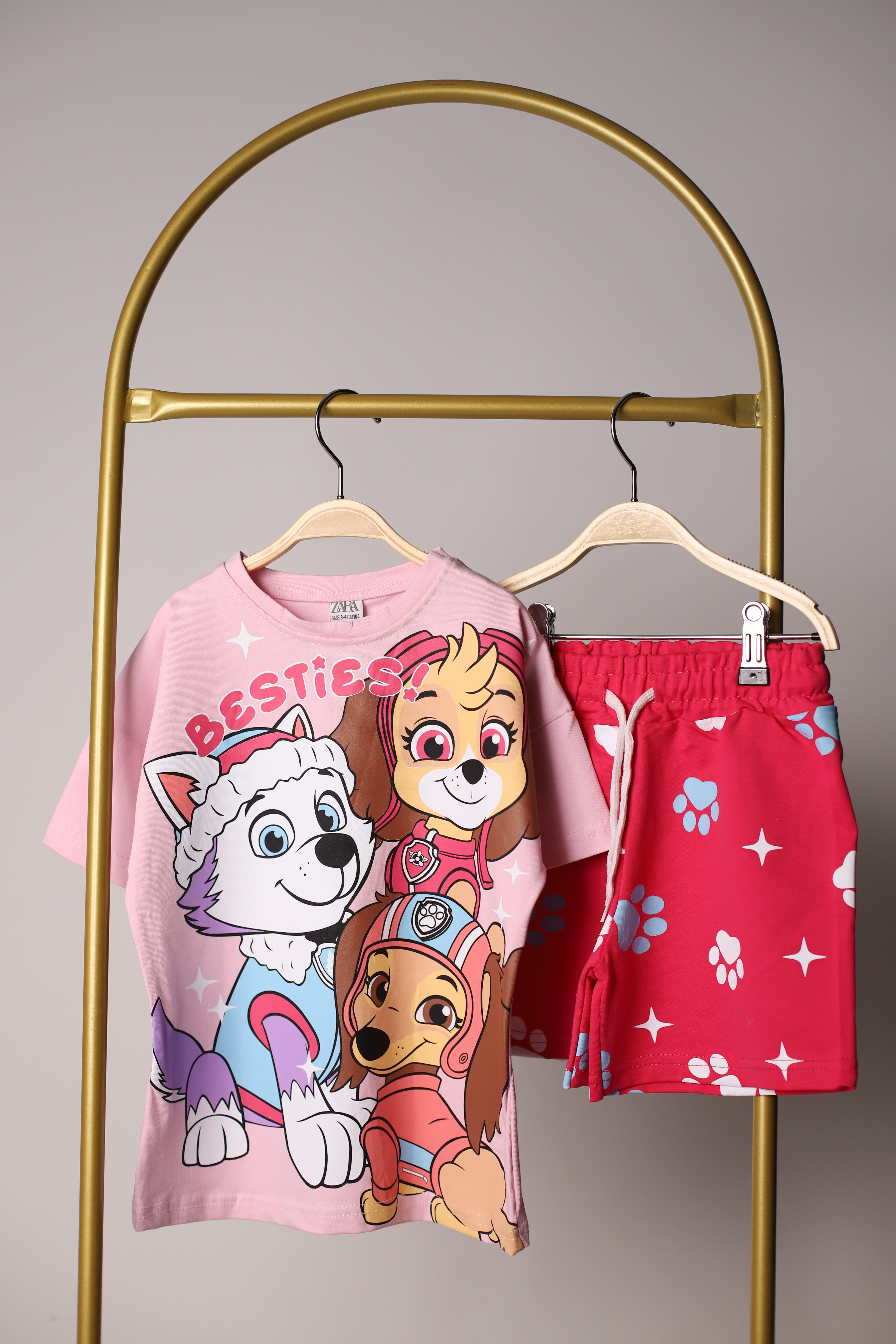 Paw Patrol Besties Şortlu Takım