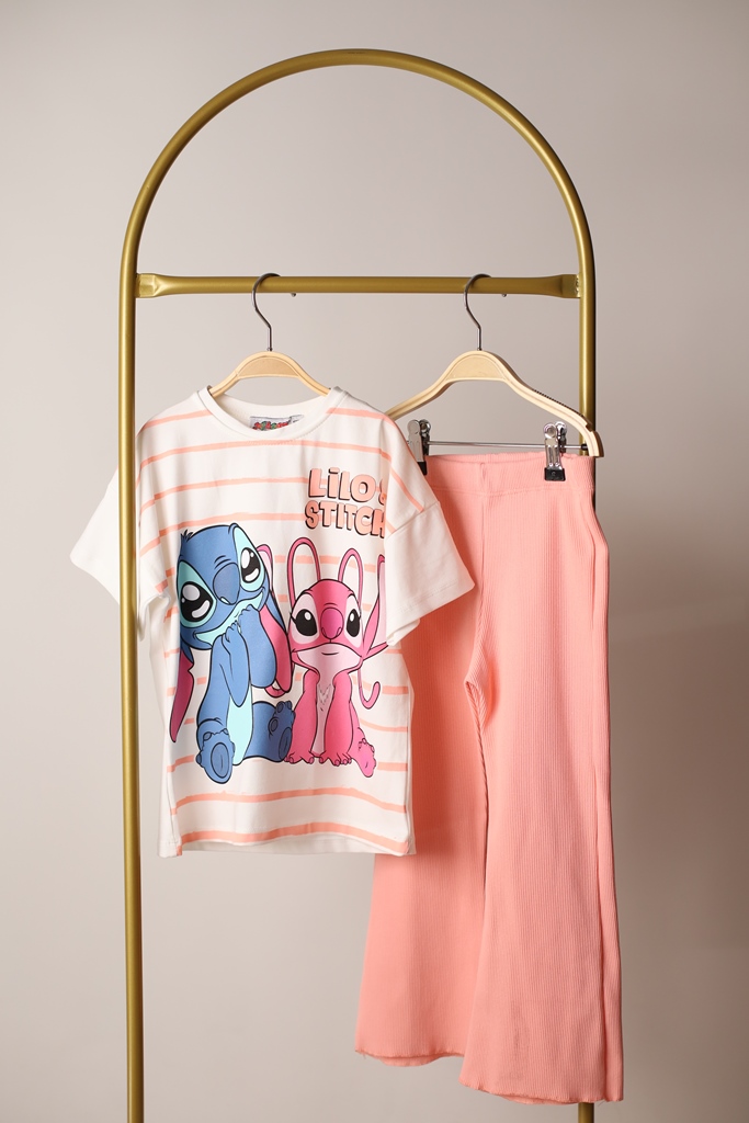 Pembe Lilo ve Stitch Eşofman Takımı