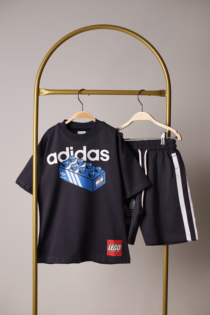 Lego Detaylı Adidas şortlu Takım