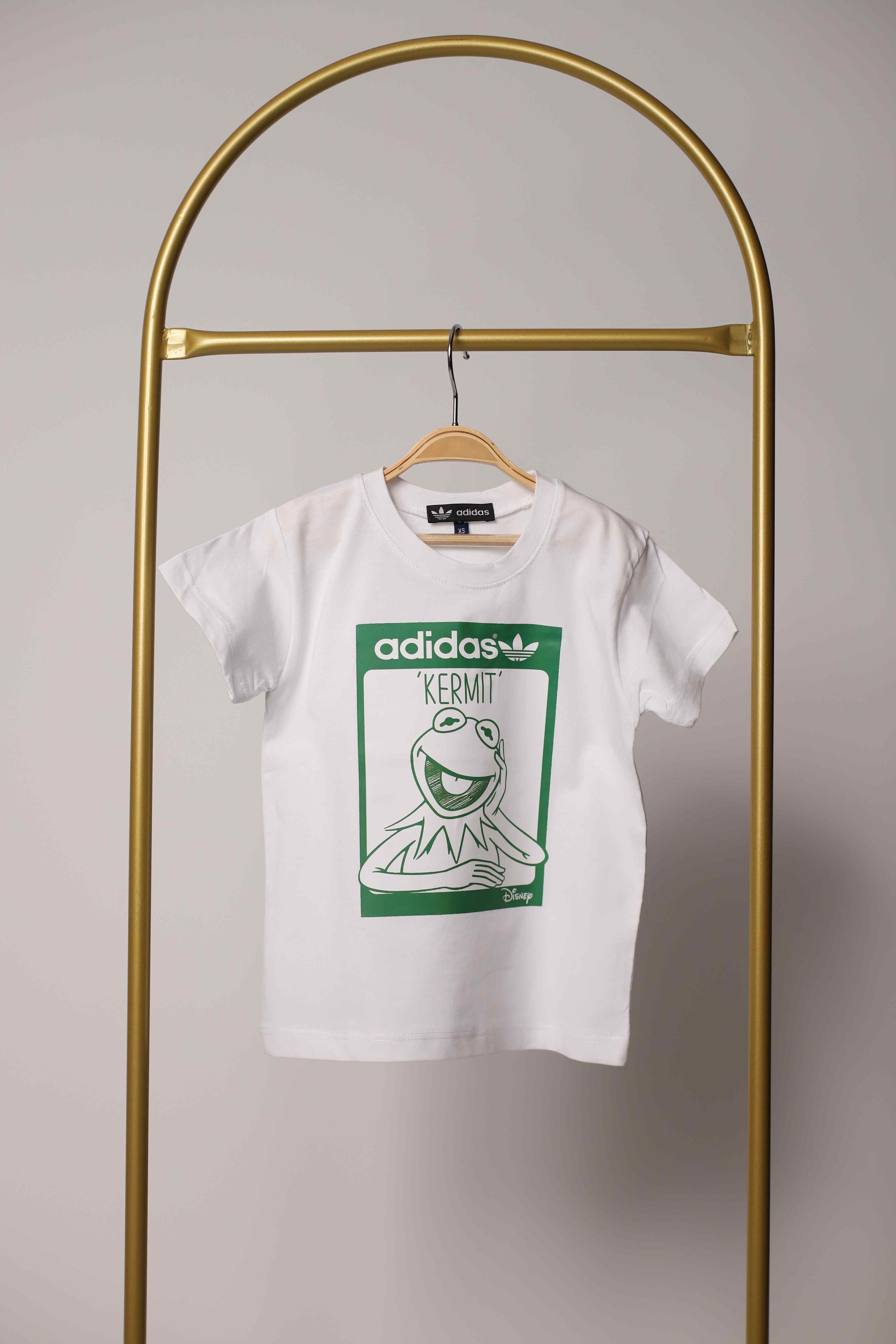 Adidas Kermit Baskılı Çocuk T-shirt