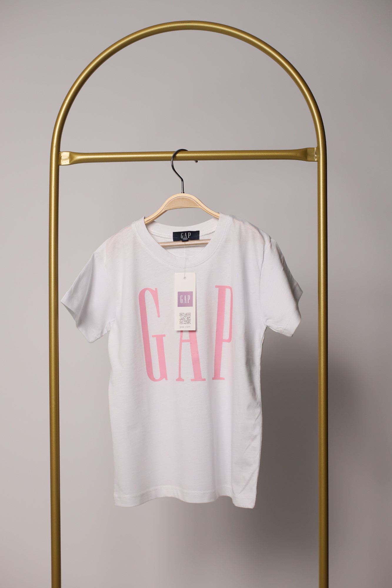 Beyaz Gap Pembe Baskılı Kız Çocuk Takım
