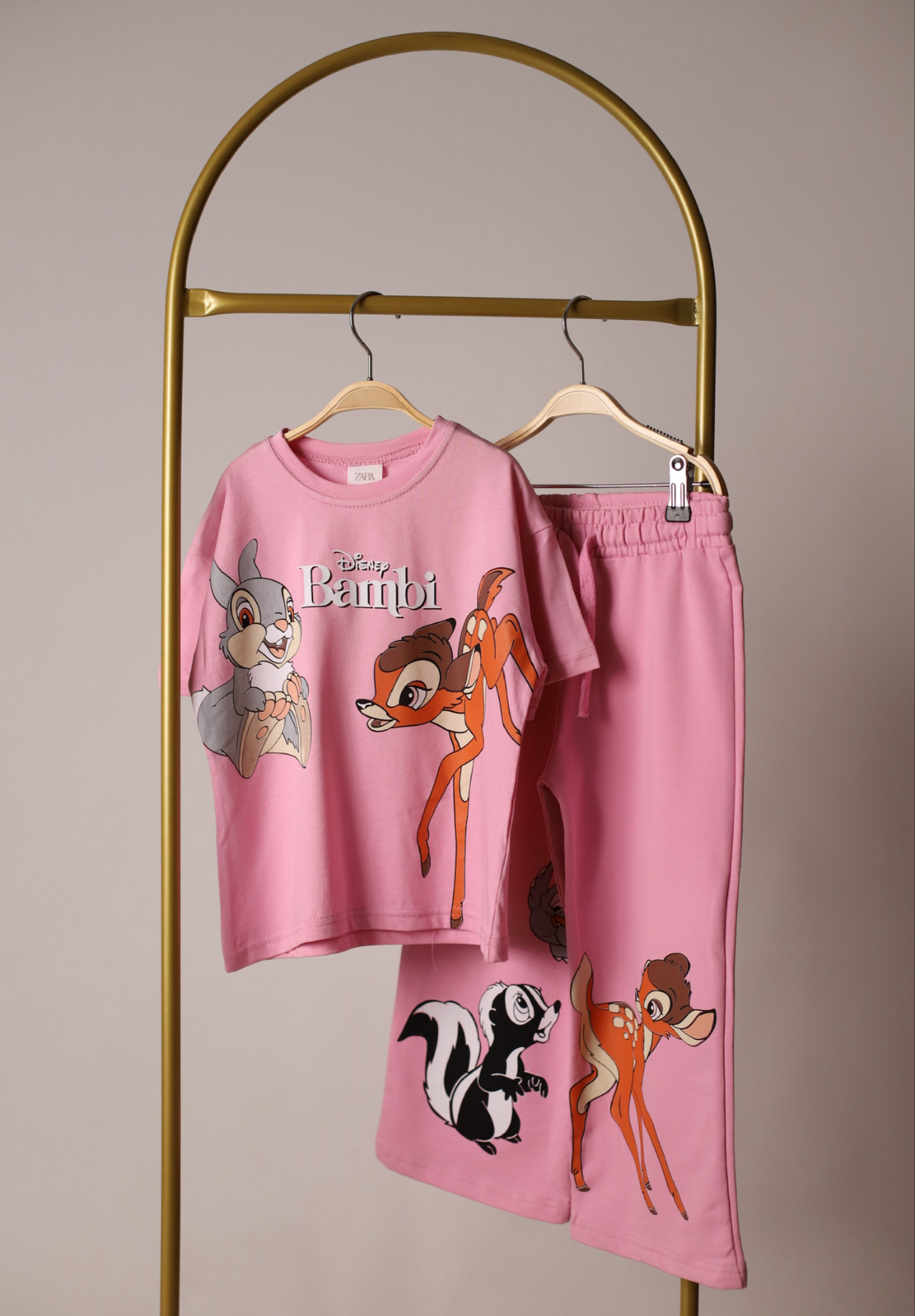 Pembe Bambi Eşofman Takımı