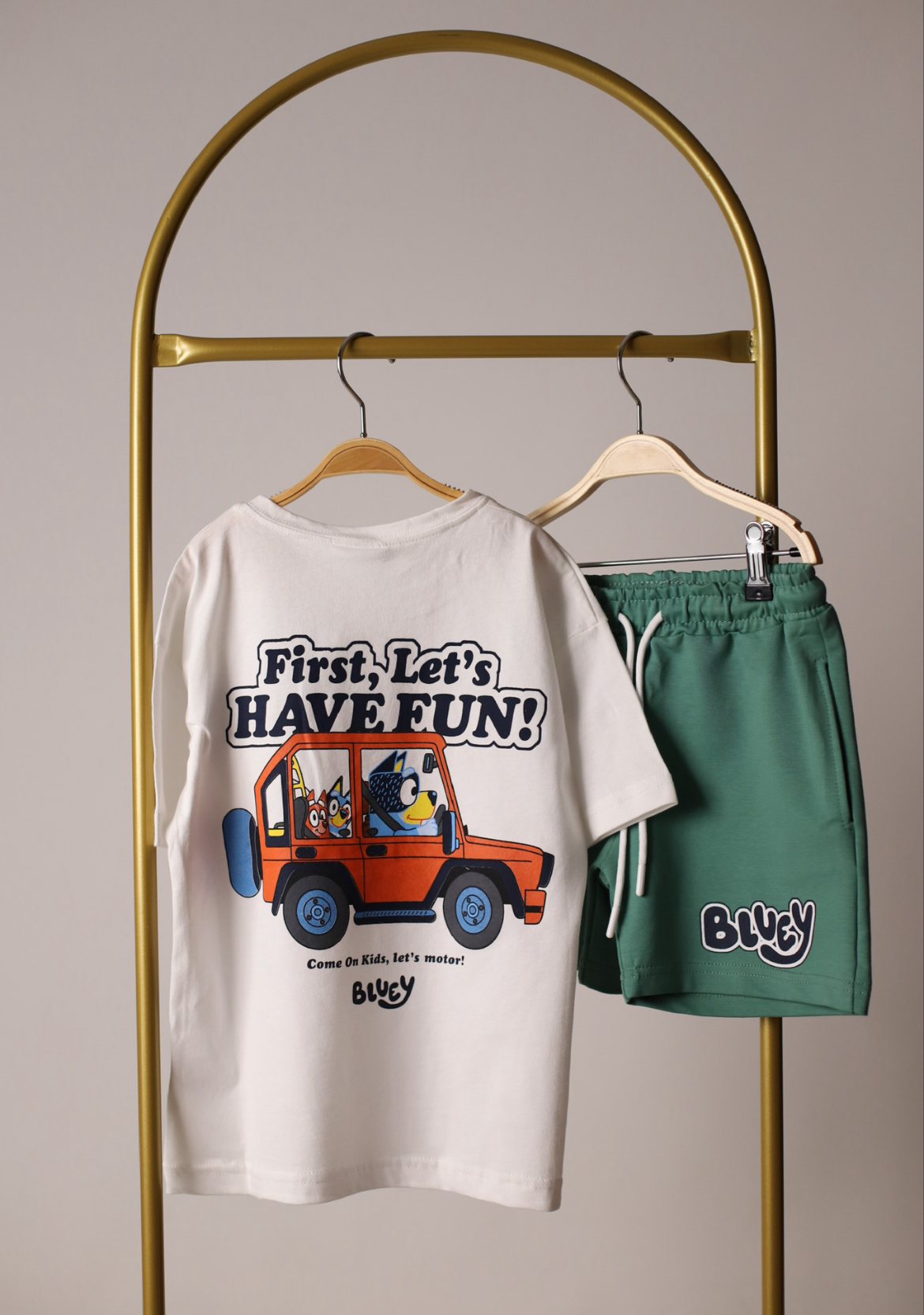 Bluey Extra Fun Şortlu Takım