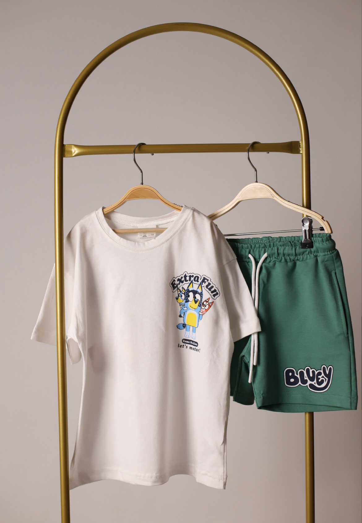 Bluey Extra Fun Şortlu Takım
