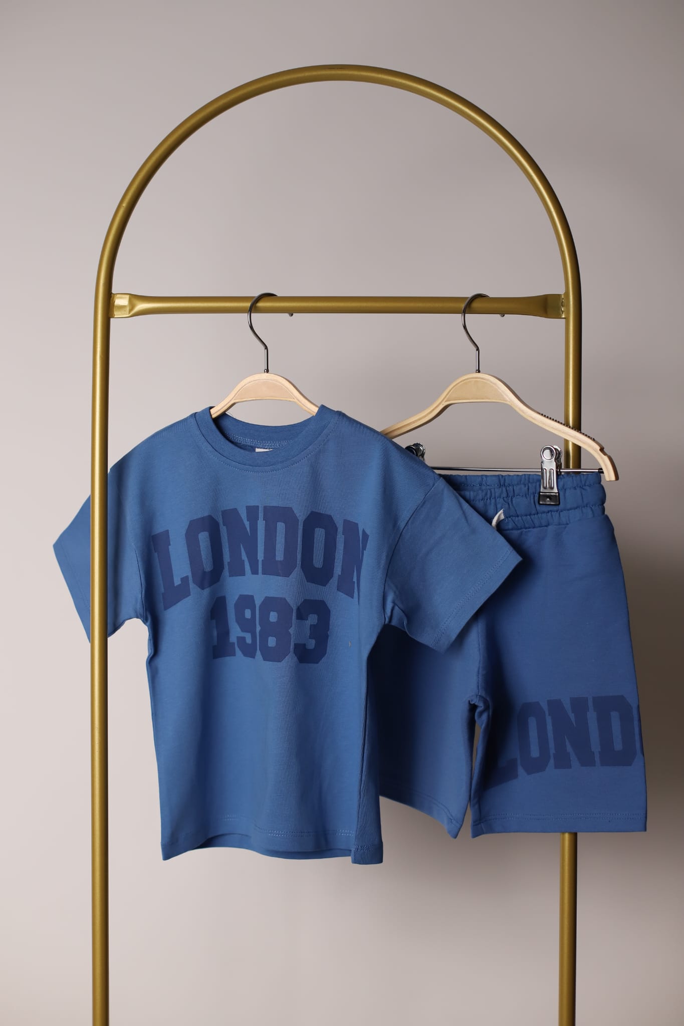 Mavi London Şortlu Takım