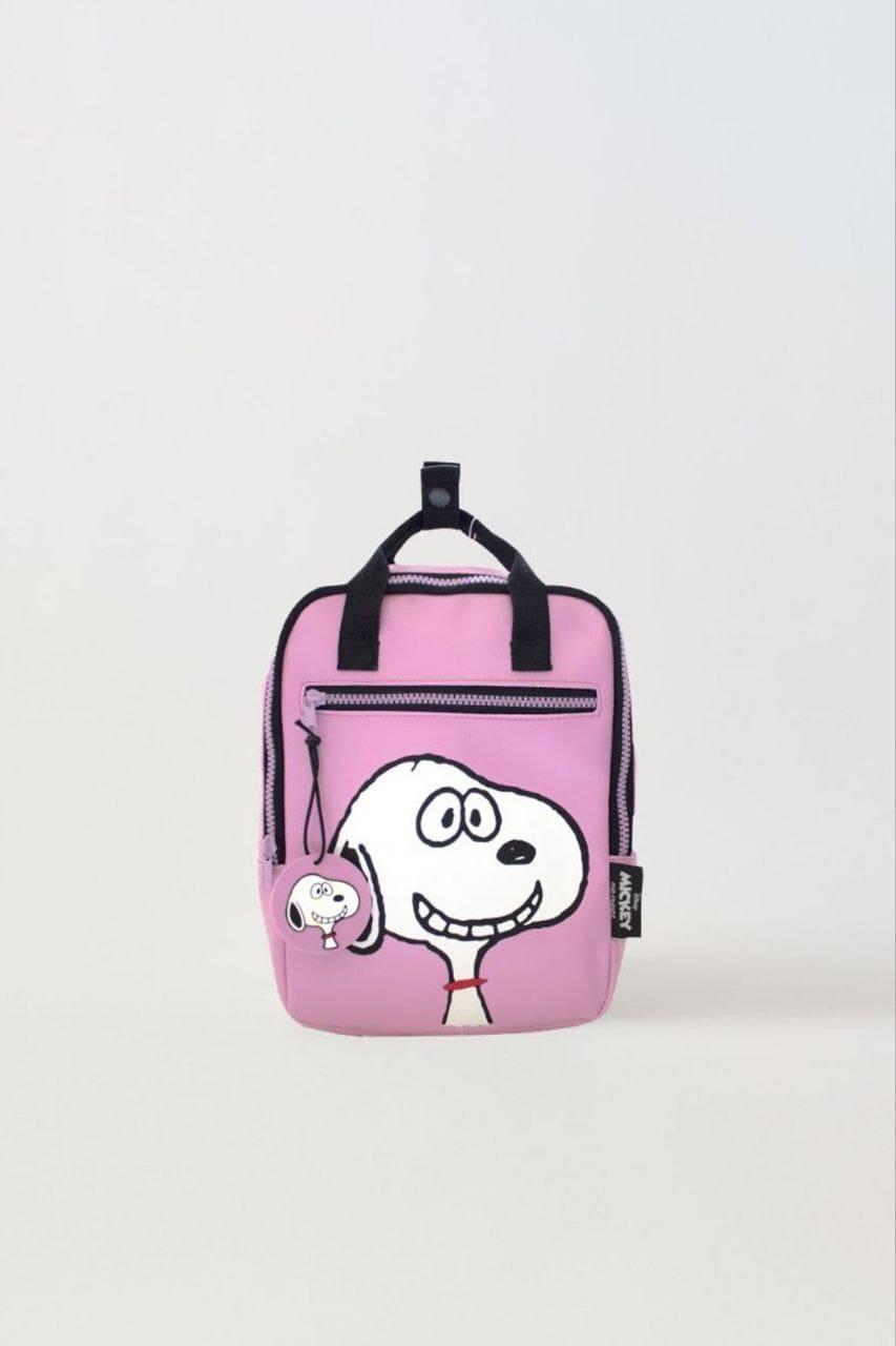 Pembe Snoopy Çanta